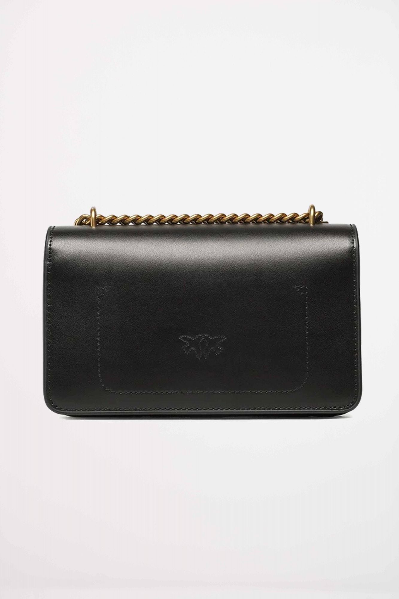 PINKO LOVE ONE MINI DC VITELL en color NEGRO (3)
