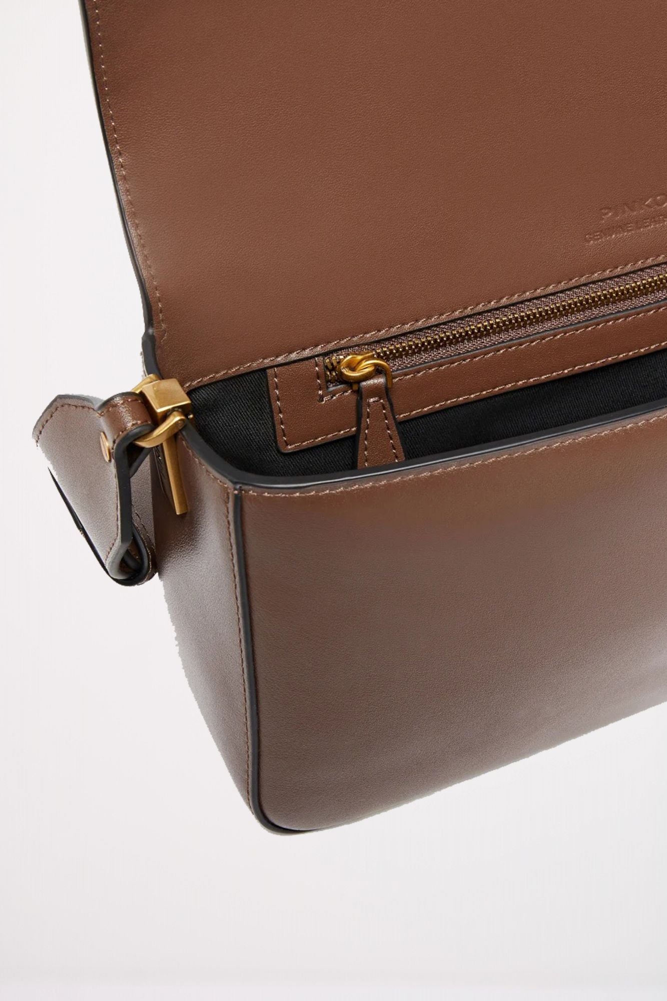 PINKO LOVE ONE MINI SLOUCHY en color MARRON (4)