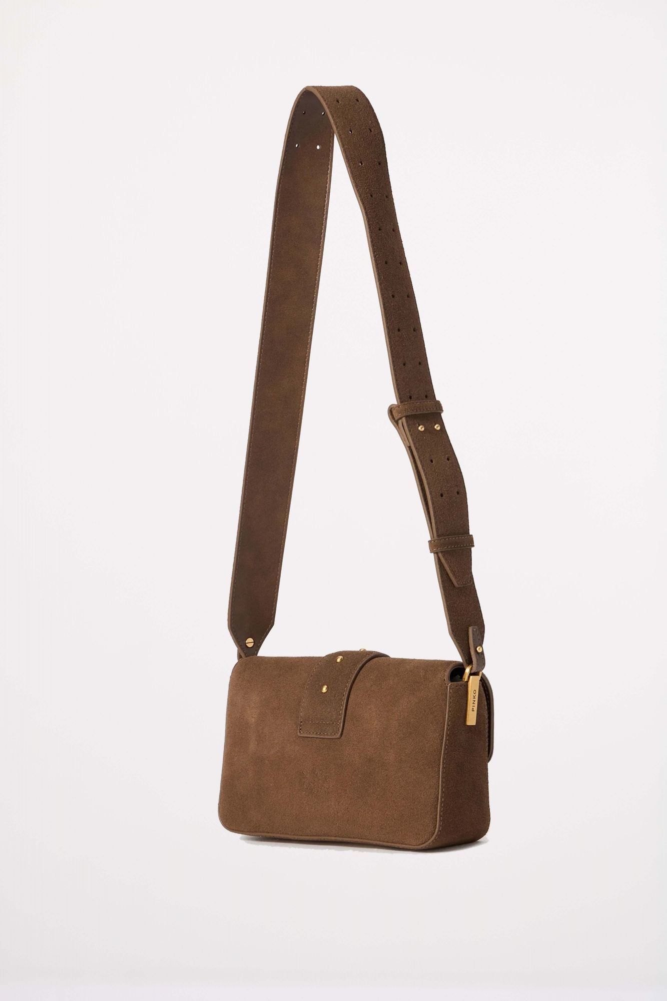 PINKO LOVE ONE MINI SLOUCHY F en color MARRON (2)