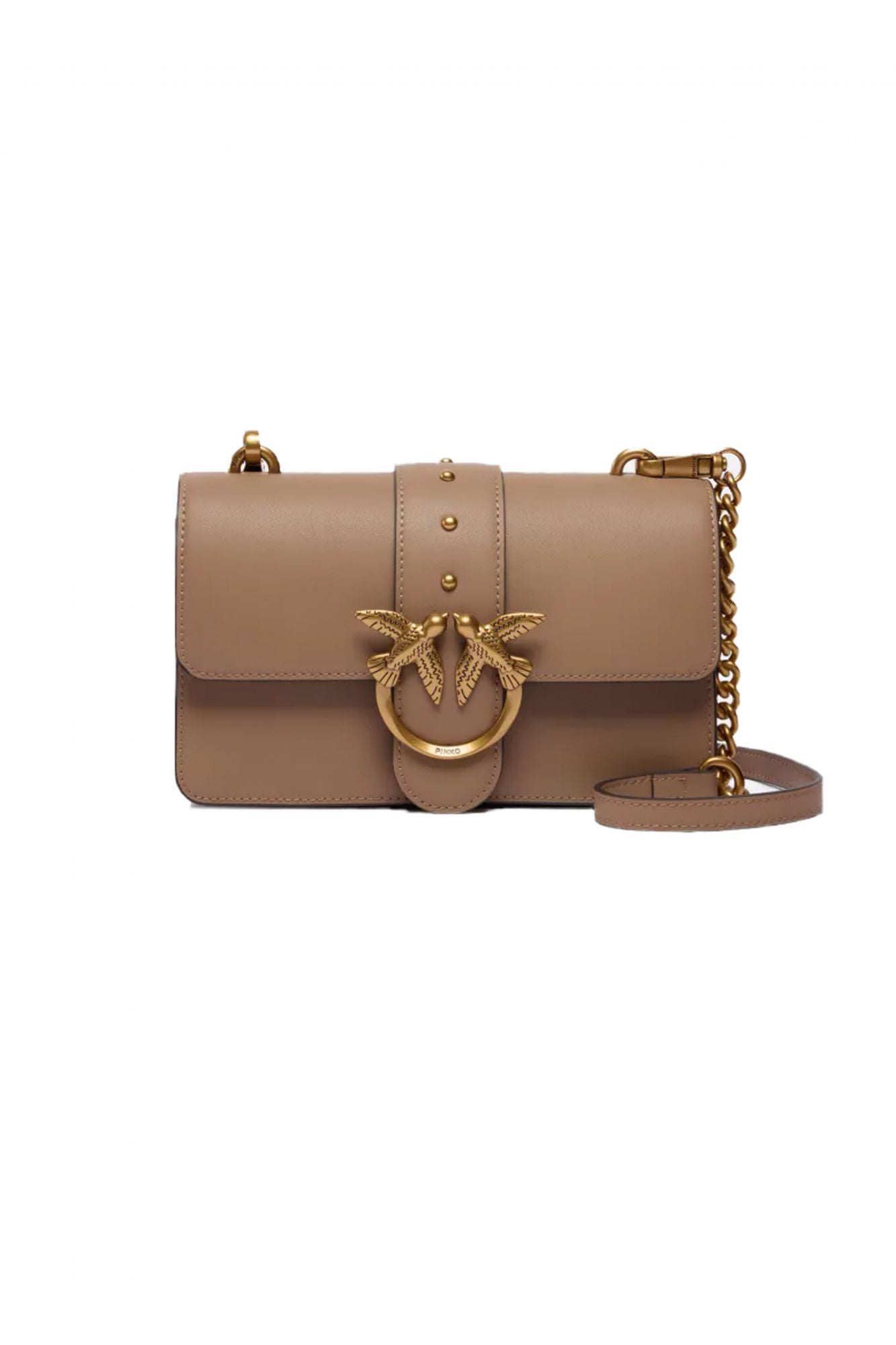 PINKO A0F1 LOVE ONE MINI ST. CL VI en color MARRON (1)