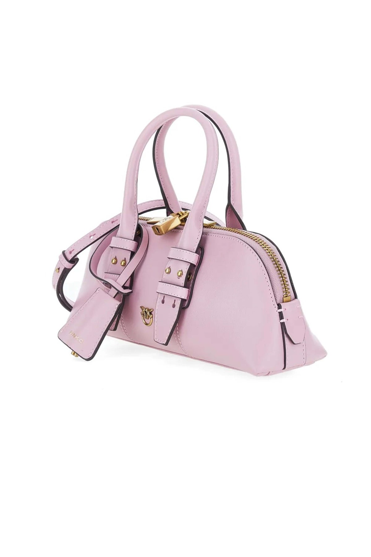 PINKO BOWLING BAG BAGUETTE en color ROSA (4)