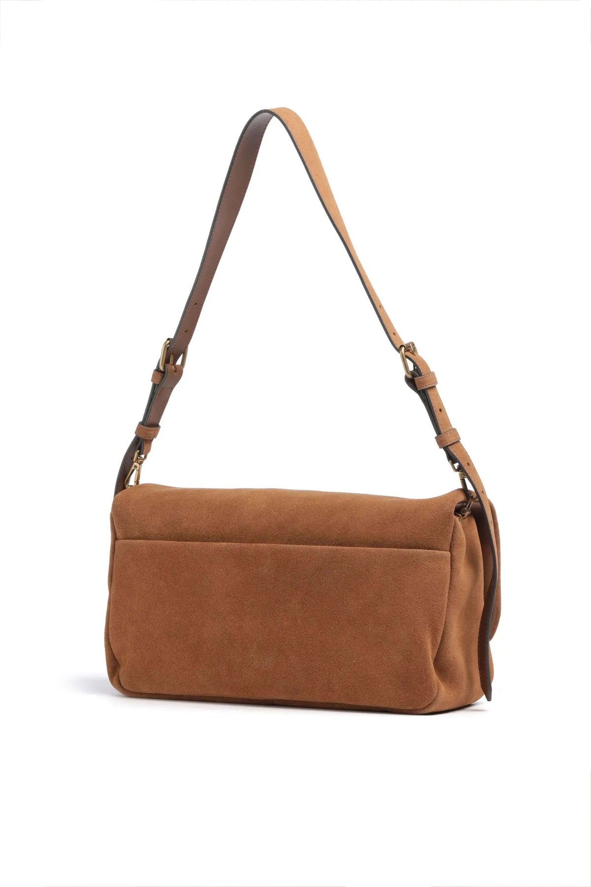 PINKO CLICK SOFT BAGUETTE en color MARRON (3)