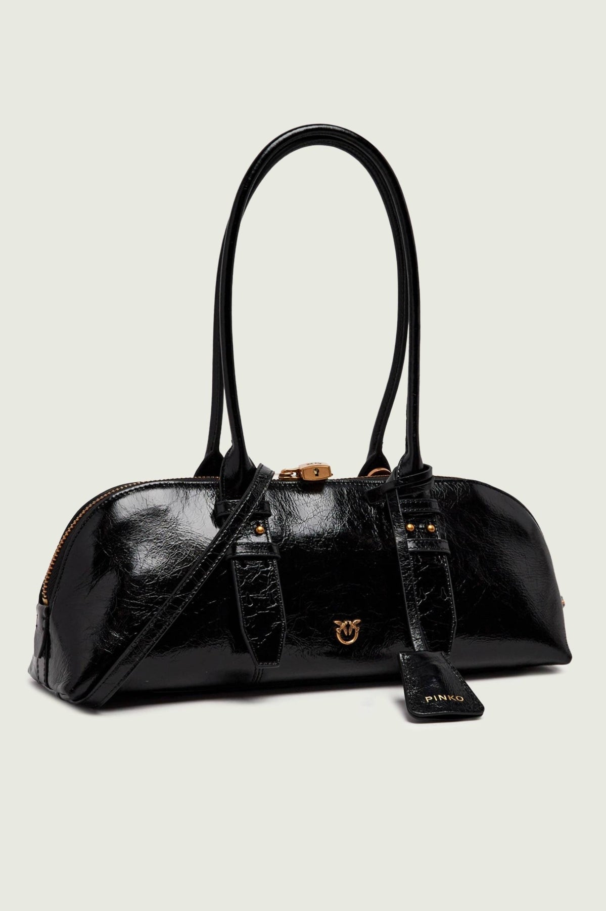 PINKO 106169 A2JC BOWLING HORIZONTAL BIG en color NEGRO (1)