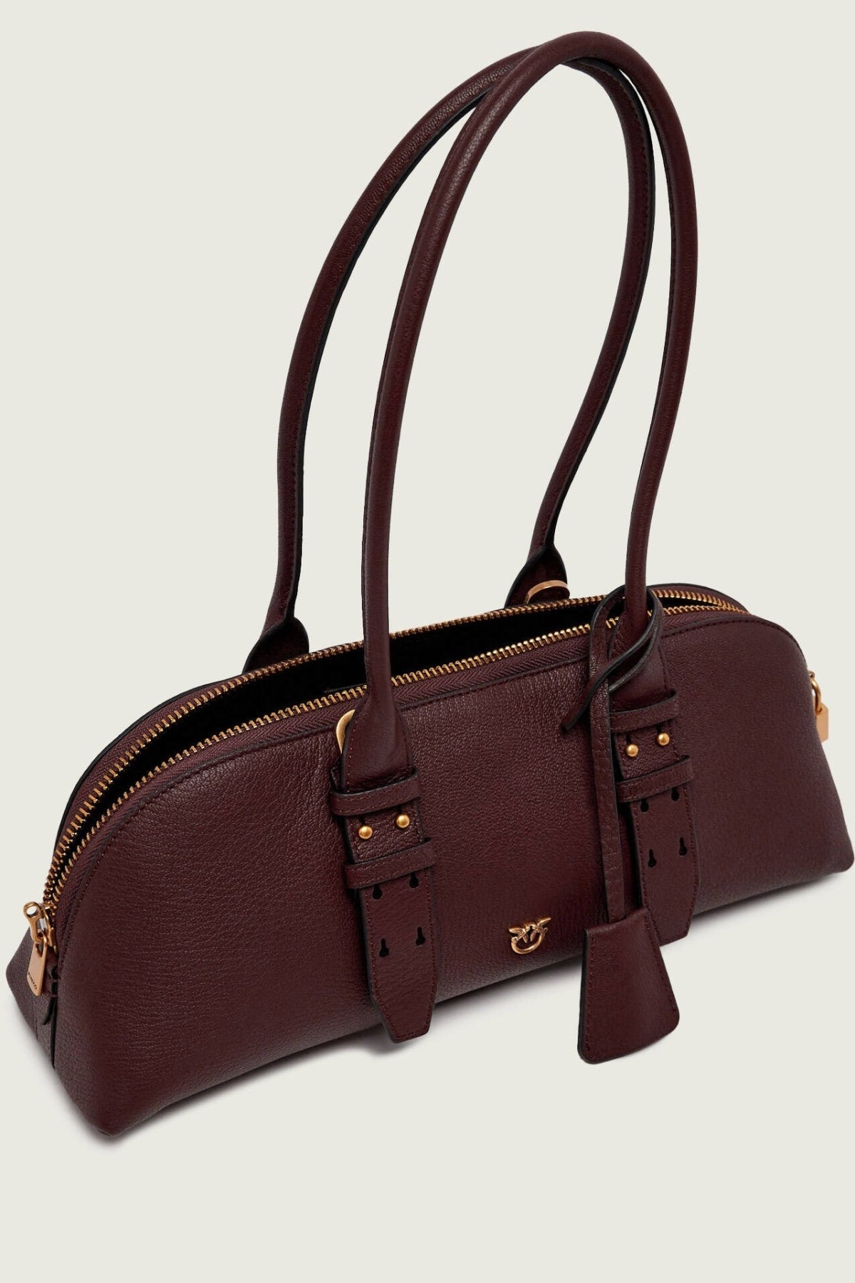 PINKO 106169 A3CX BOWLING HORIZONTAL BIG en color BURDEOS (4)