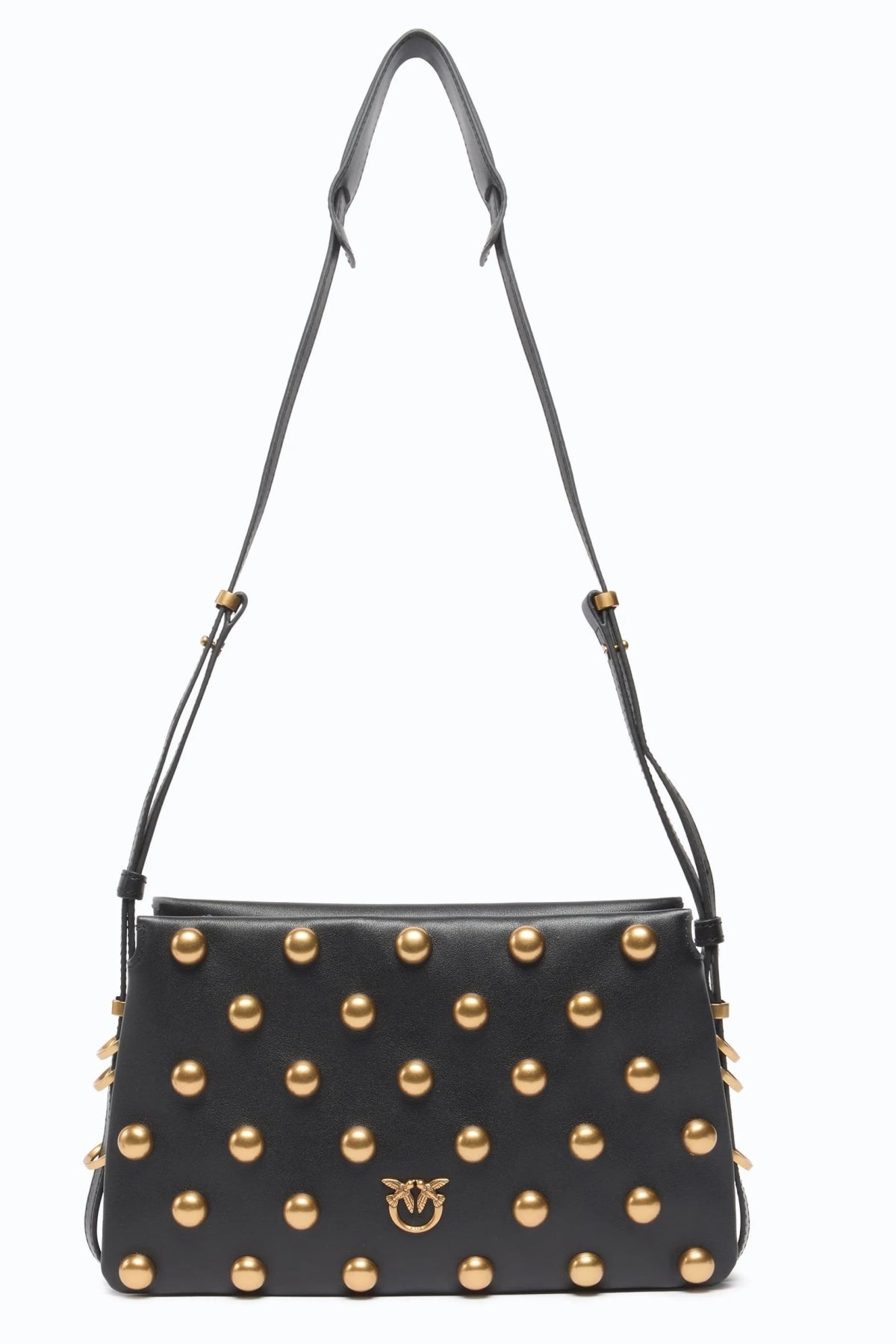 PINKO 107063 A0QO TRIPLET MINI STUDS VITE en color NEGRO (1)