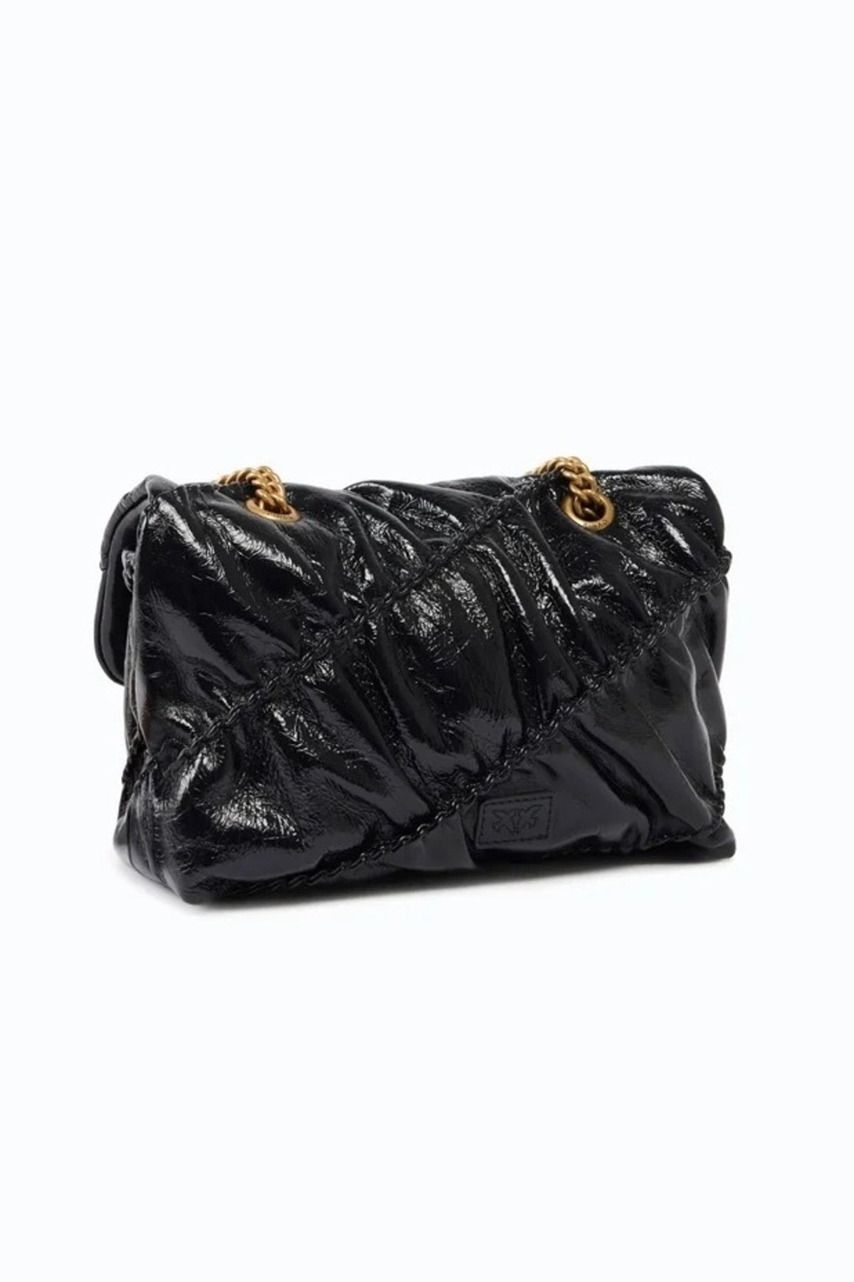 PINKO 107162 A2JC LOVE PUFF CRINCKLE MINI en color NEGRO (2)