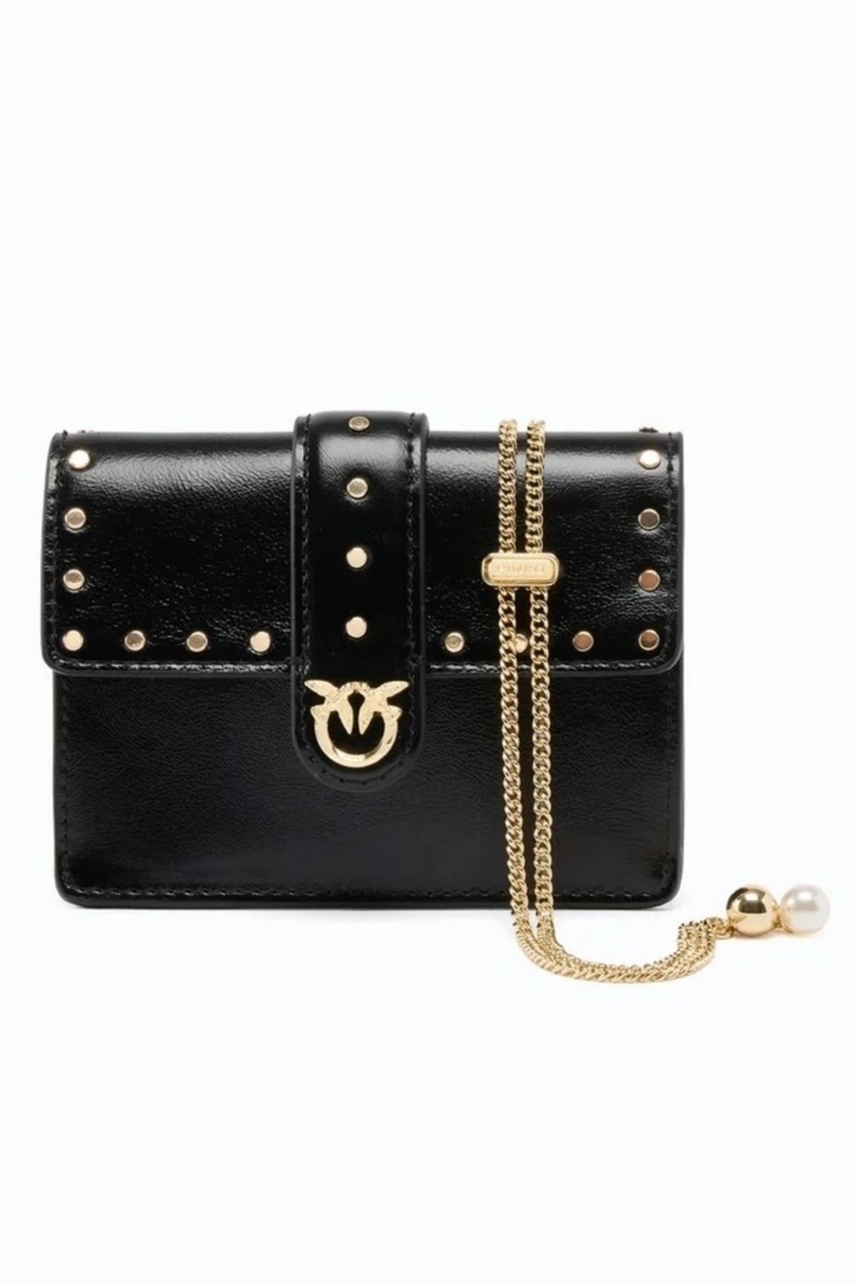 PINKO 107637 A3LP LOVE POCKET STUDS VIT en color NEGRO (1)