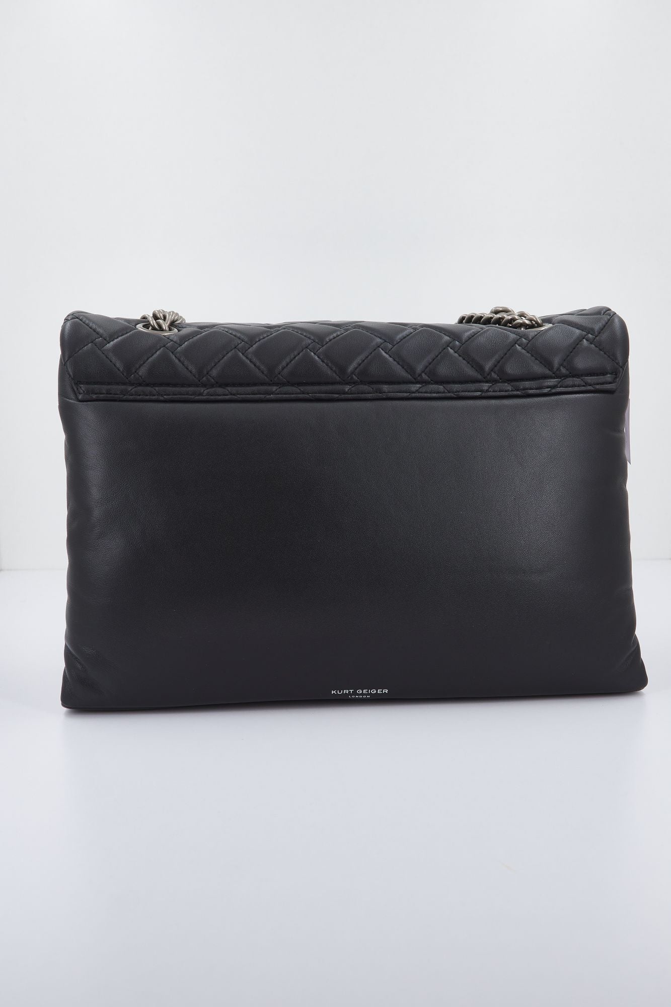 KURT GEIGER LONDON XXL KENSINGTON BAG en color NEGRO (3)