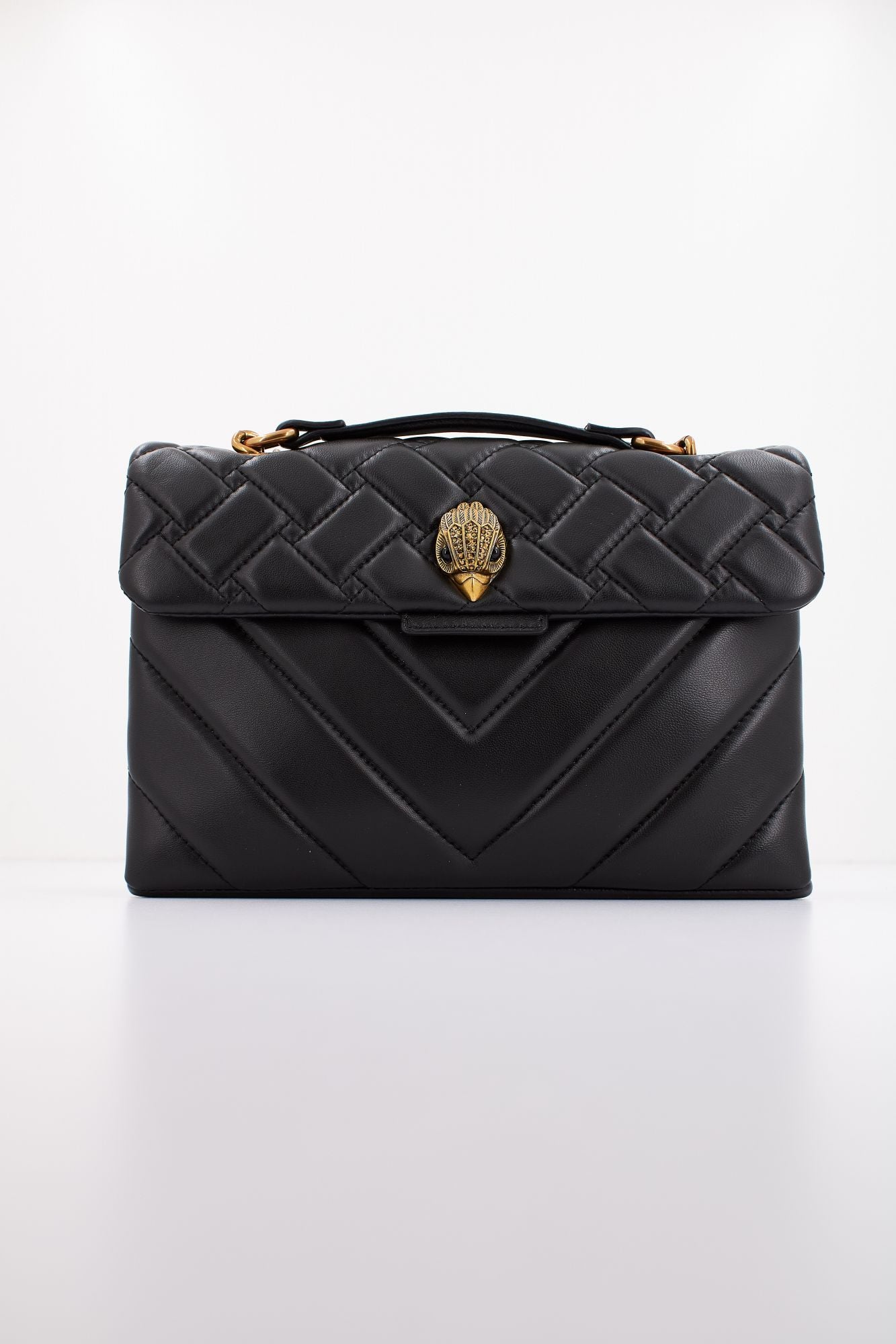 KURT GEIGER LONDON LEATHER KENSINGTON X BA en color NEGRO (1)