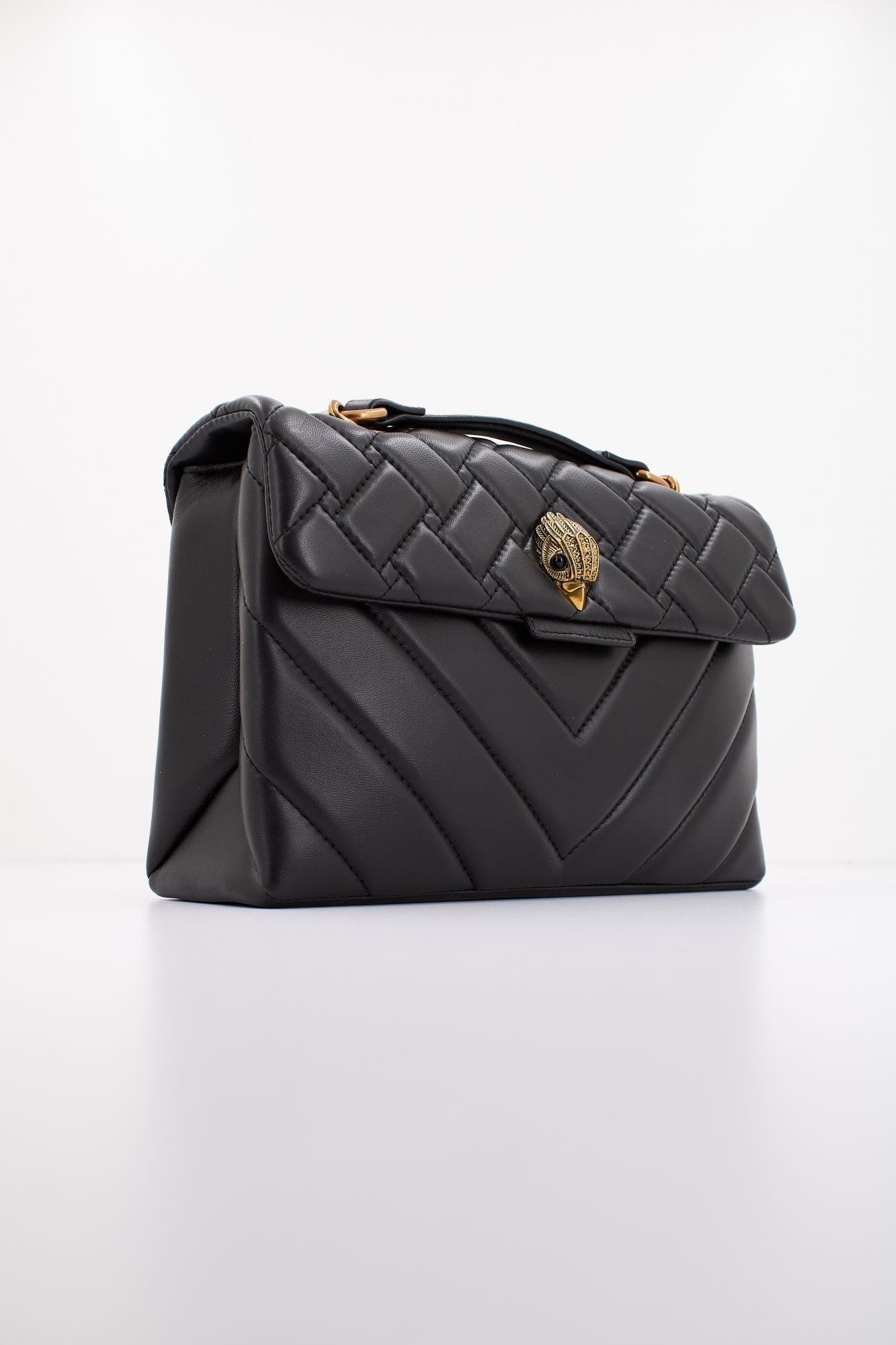 KURT GEIGER LONDON LEATHER KENSINGTON X BA en color NEGRO (2)