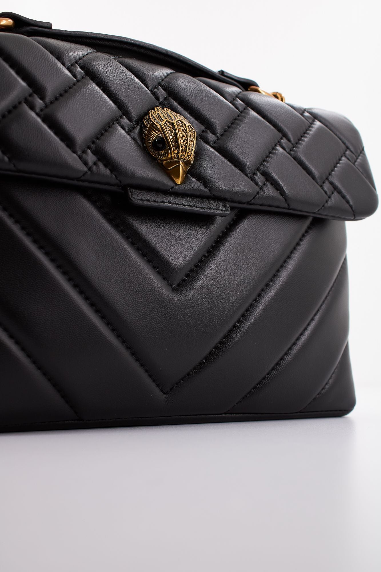 KURT GEIGER LONDON LEATHER KENSINGTON X BA en color NEGRO (4)