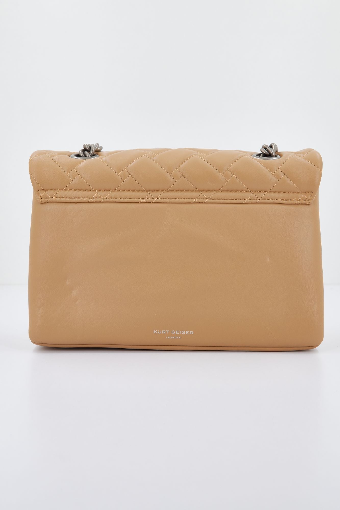 KURT GEIGER LONDON LEATHER KENSINGTON X BA en color MARRON CLARO (3)