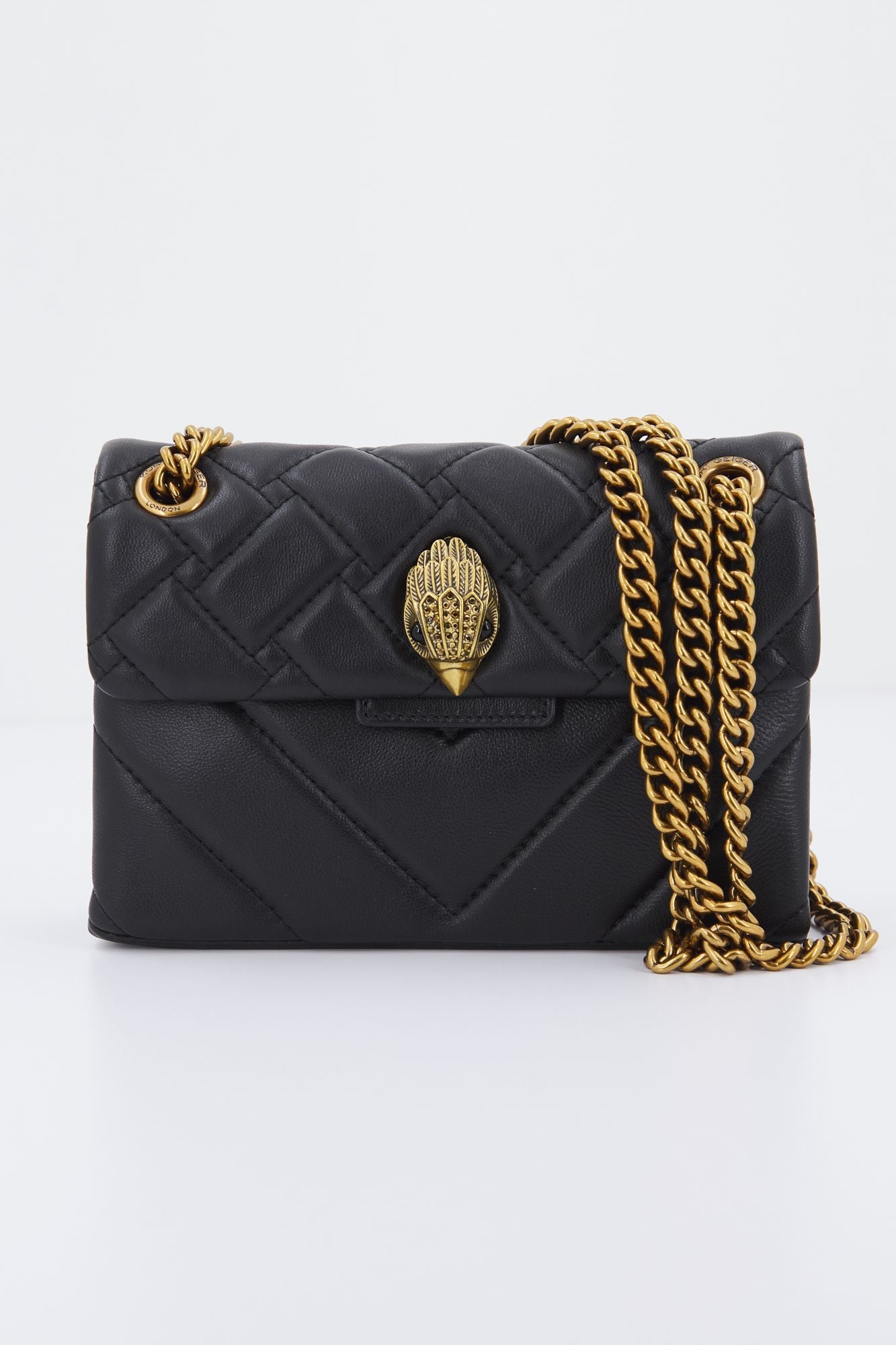 KURT GEIGER LONDON MINI KENSINGTON X BAG en color NEGRO (1)
