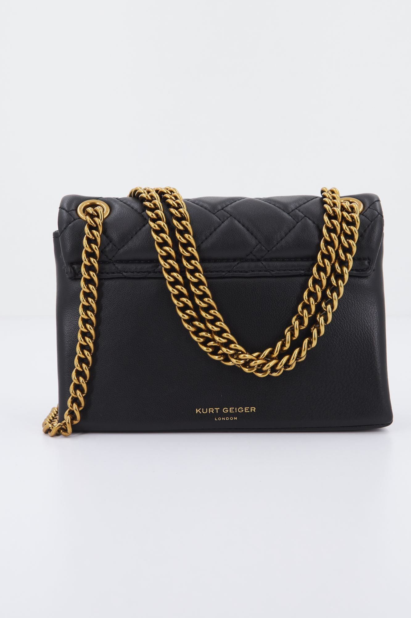 KURT GEIGER LONDON MINI KENSINGTON X BAG en color NEGRO (3)