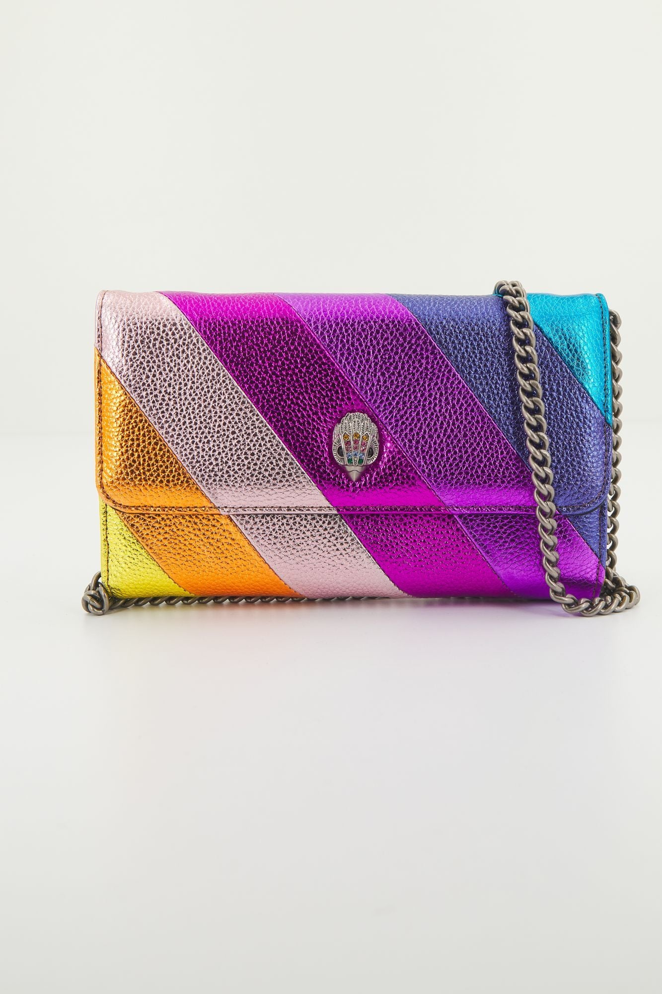 KURT GEIGER LONDON K STRIPE CHAIN WALLET en color MULTICOLOR (1)
