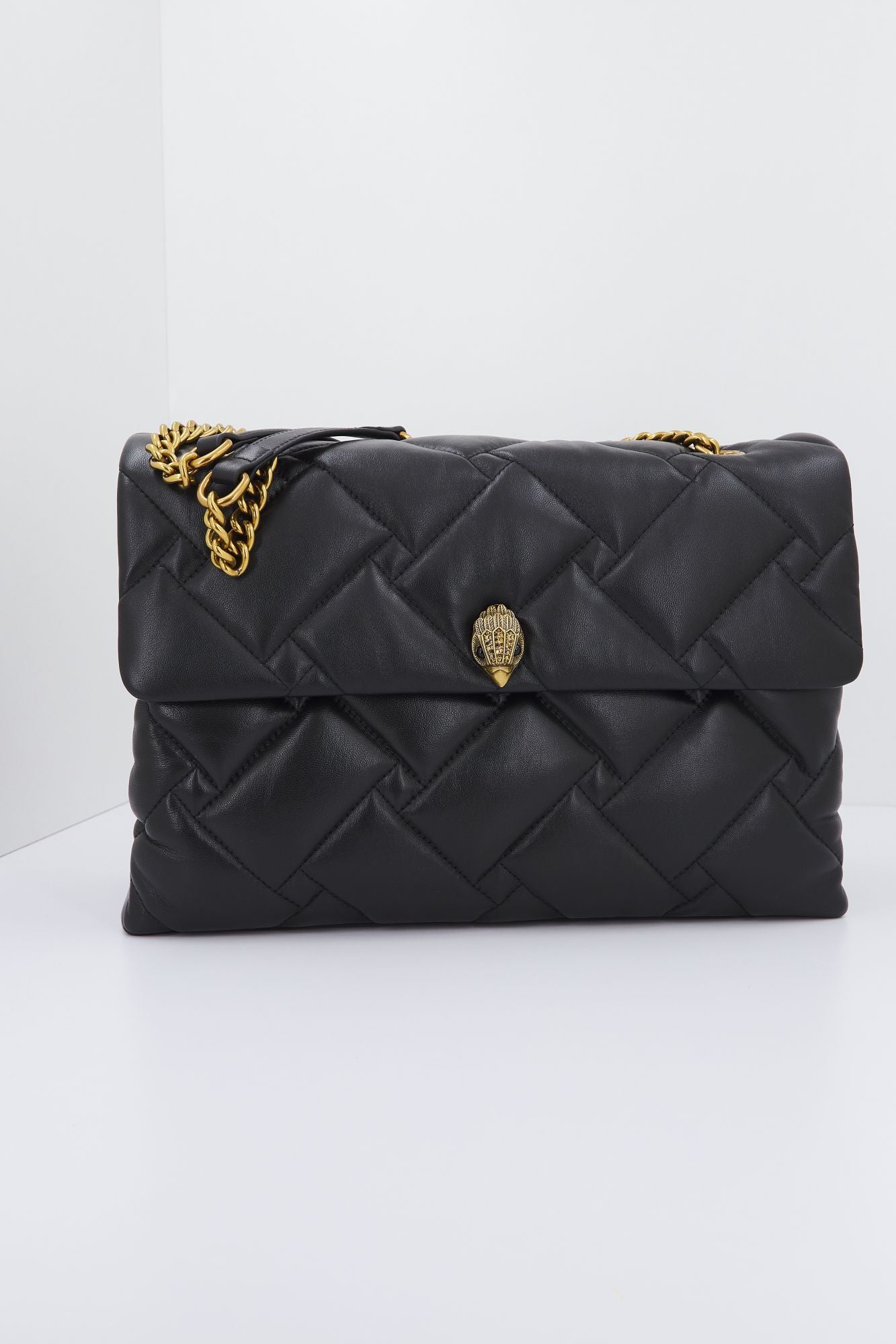 KURT GEIGER LONDON KENSINGTON SOFT XXL BAG en color NEGRO (2)