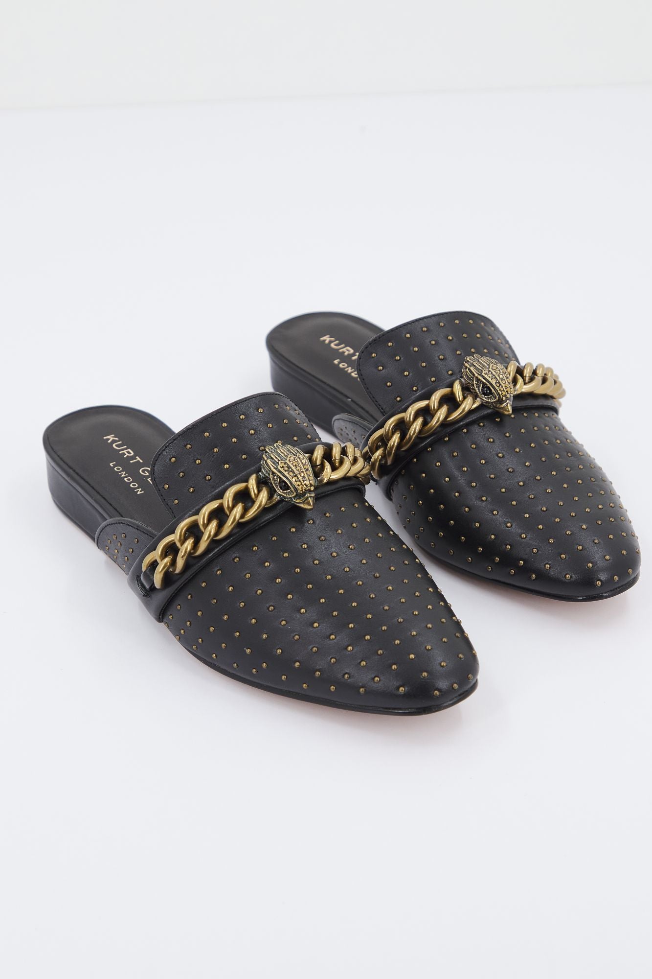 KURT GEIGER LONDON CHELSEA MULE en color NEGRO (1)