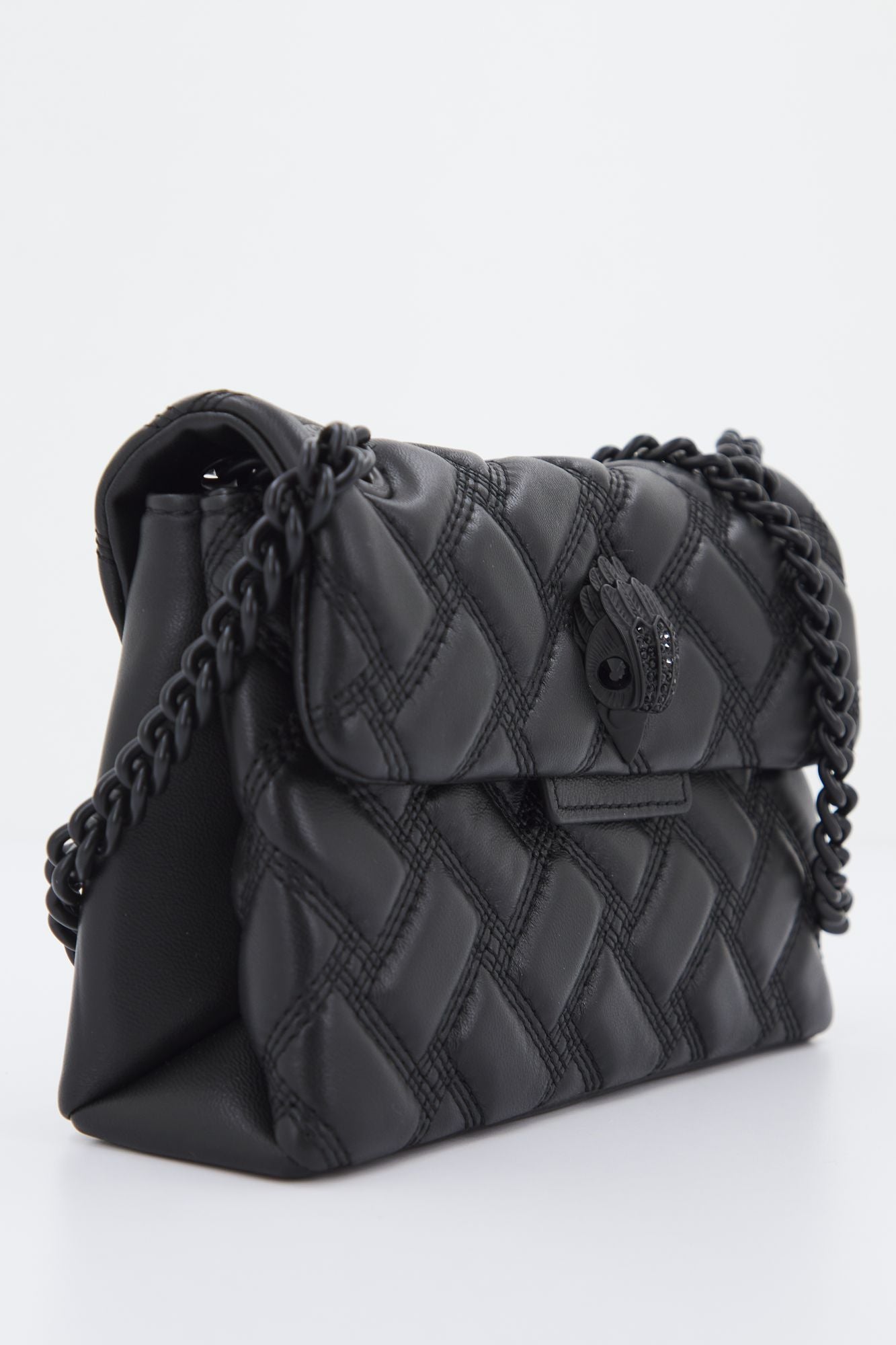 KURT GEIGER LONDON MINI KENSINGTON DRENCH en color NEGRO (2)