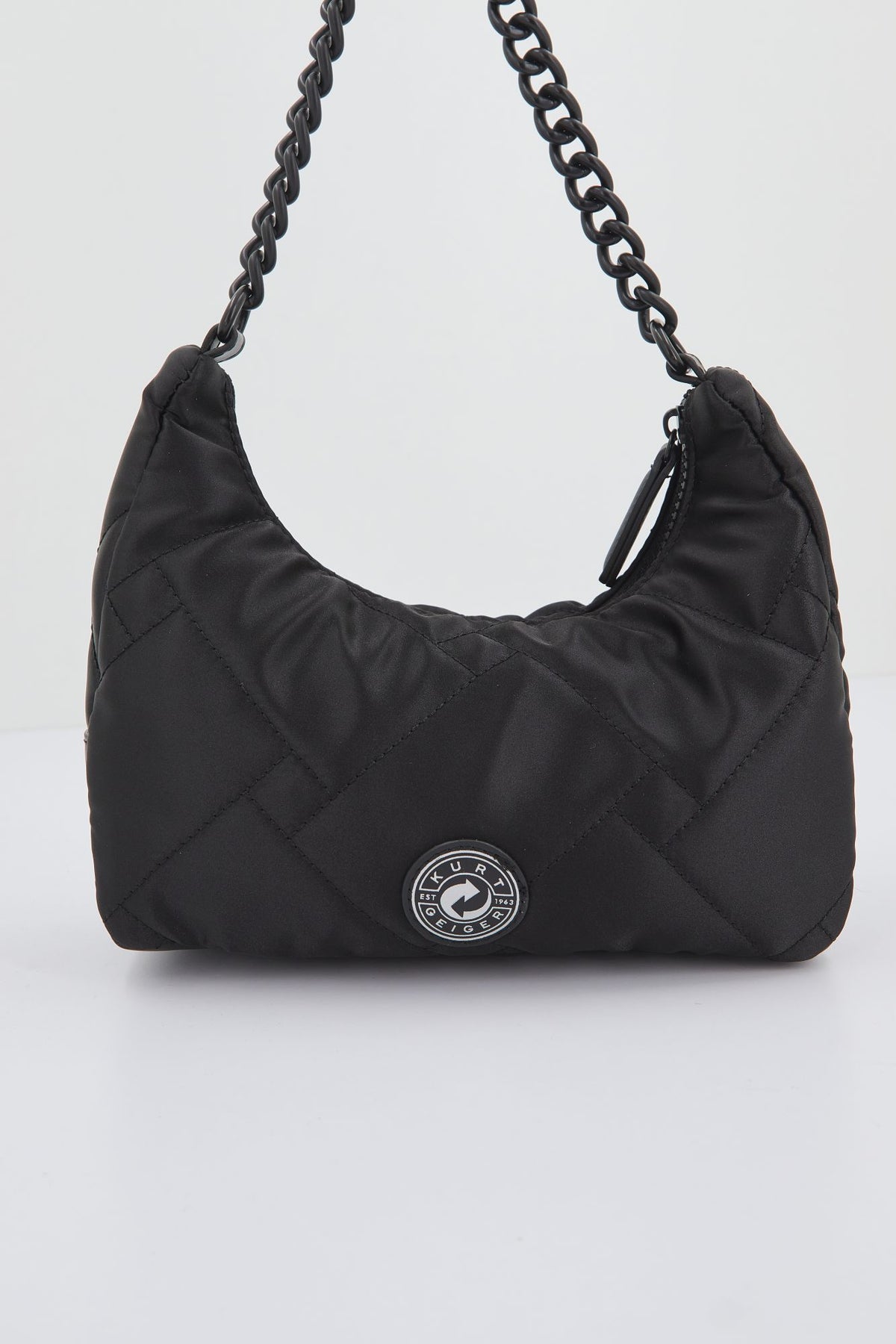 KURT GEIGER LONDON RECYCLED MULTI CROSS BODY en color NEGRO (3)