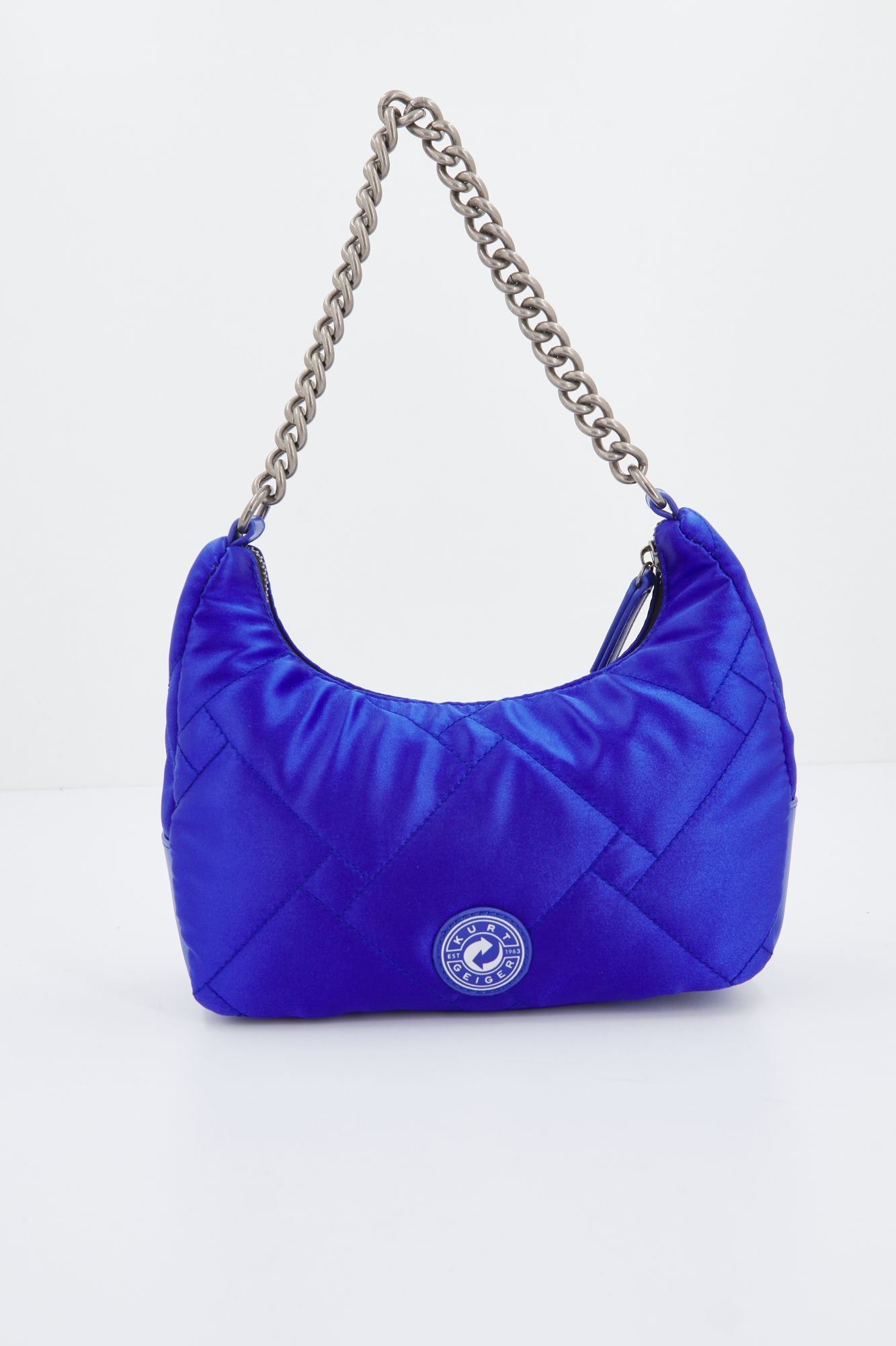 KURT GEIGER LONDON RECYCLED MULTI CROSS BODY en color AZUL (3)