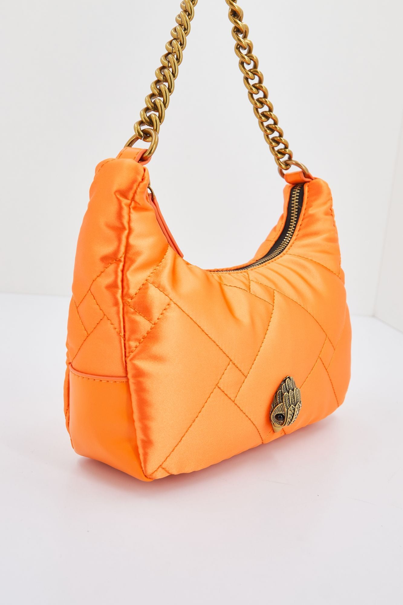 KURT GEIGER LONDON RECYCLED MULTI CROSS BODY en color NARANJA (2)