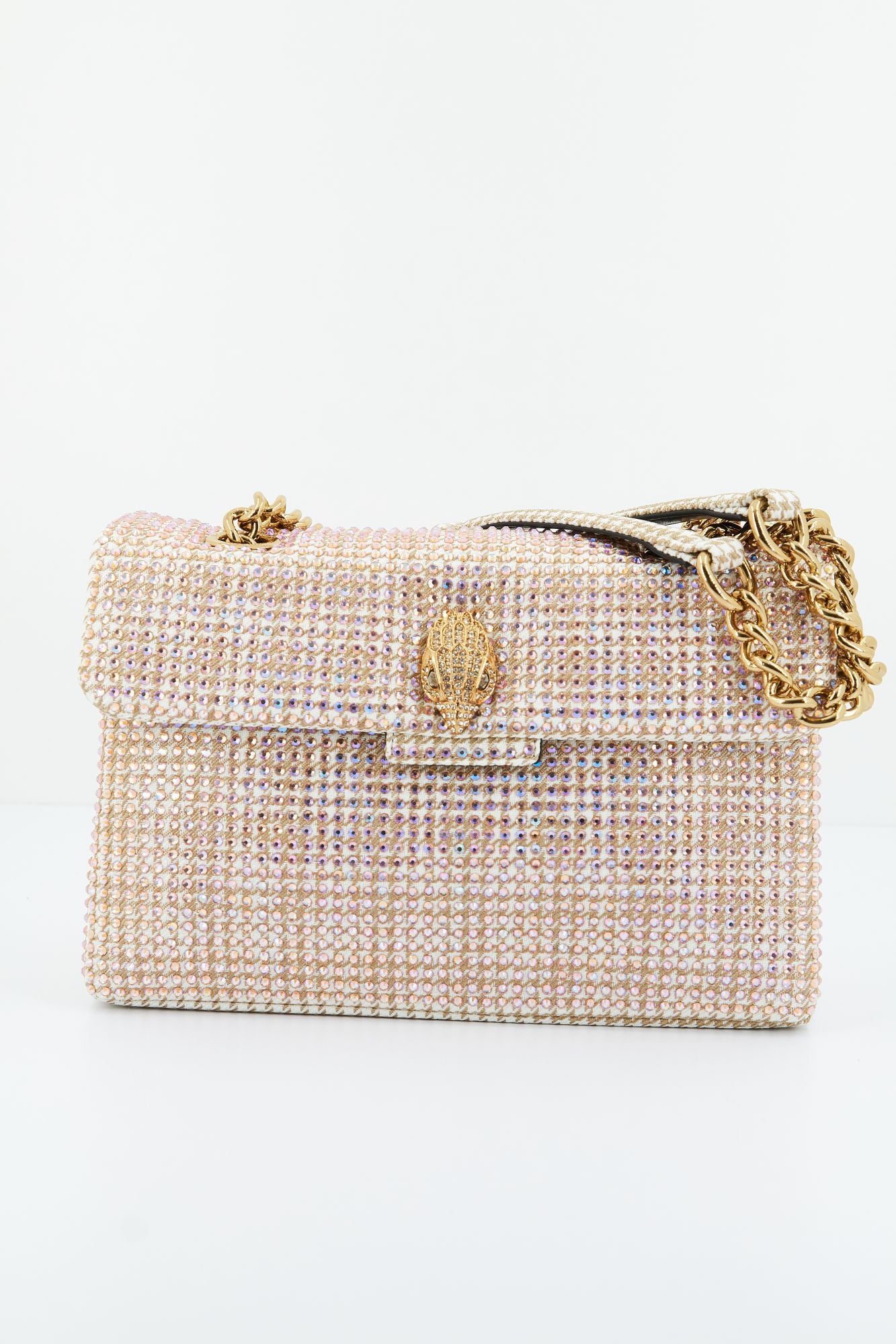 KURT GEIGER LONDON FABRIC KENSINGTON BAG en color MULTICOLOR (1)