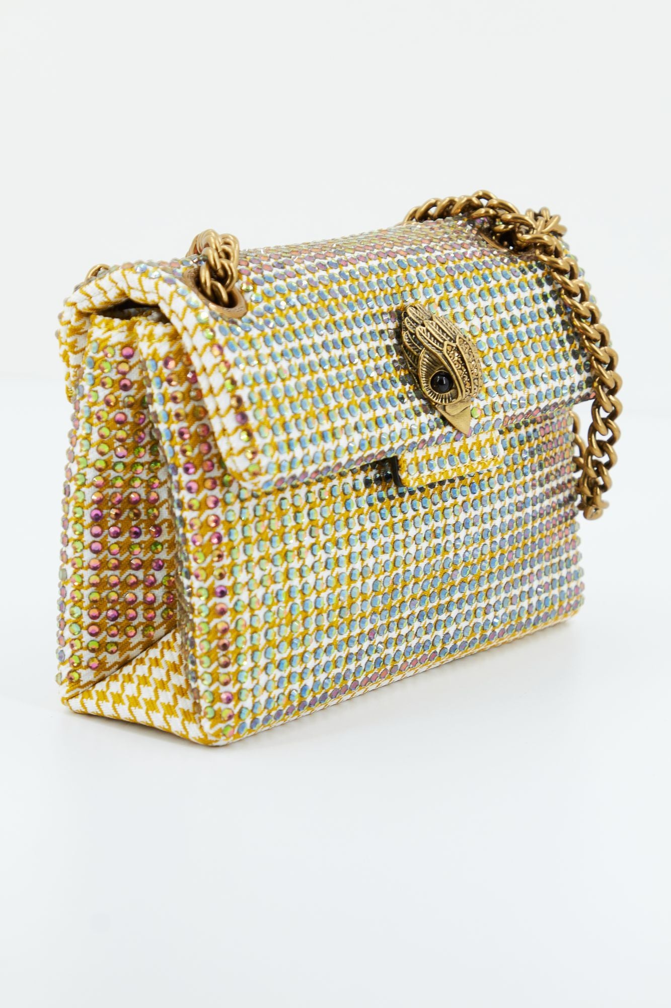 KURT GEIGER LONDON FABRIC MINI KENSINGTON en color MULTICOLOR (2)