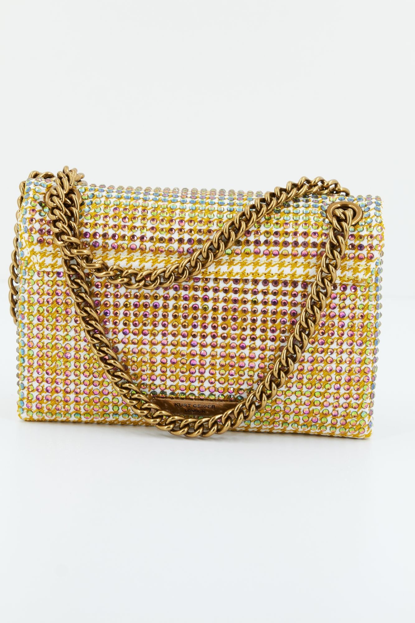 KURT GEIGER LONDON FABRIC MINI KENSINGTON en color MULTICOLOR (3)