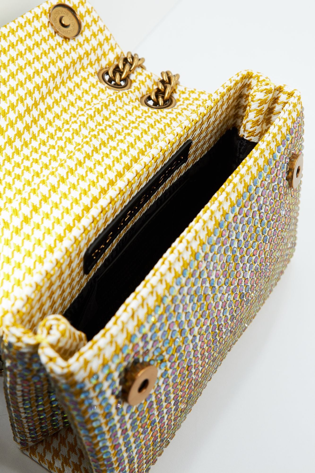 KURT GEIGER LONDON FABRIC MINI KENSINGTON en color MULTICOLOR (4)