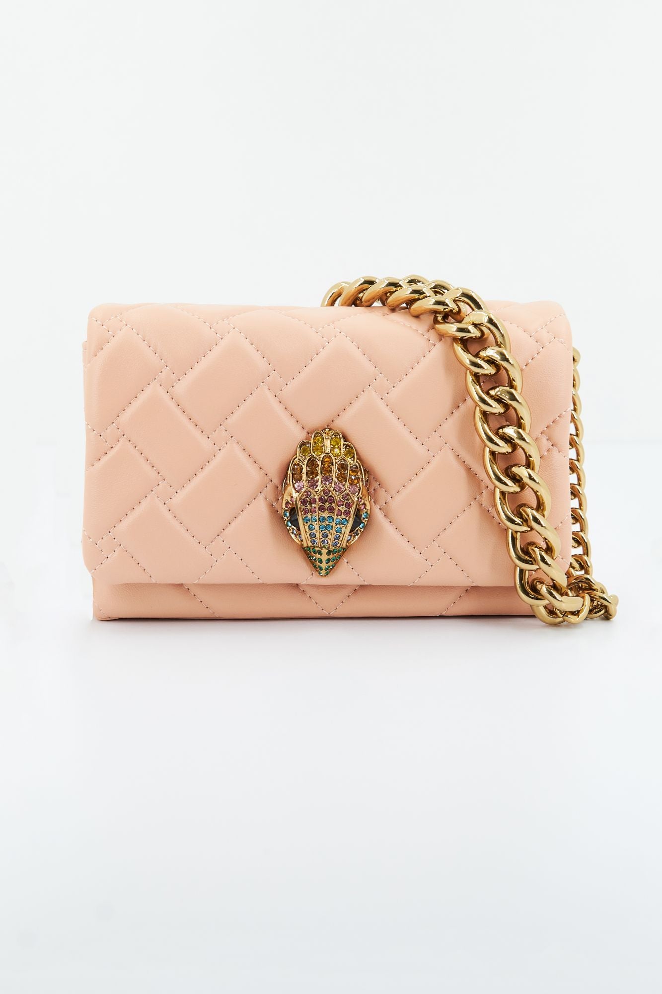 KURT GEIGER LONDON MINI KENSINGTON LONG FL en color NUDE (1)