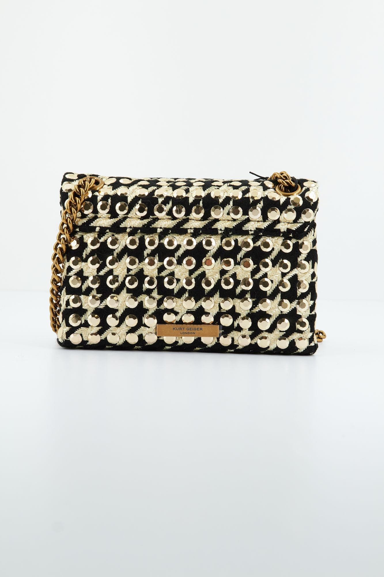 KURT GEIGER LONDON MINI KENSINGTON STUDS en color NEGRO (3)