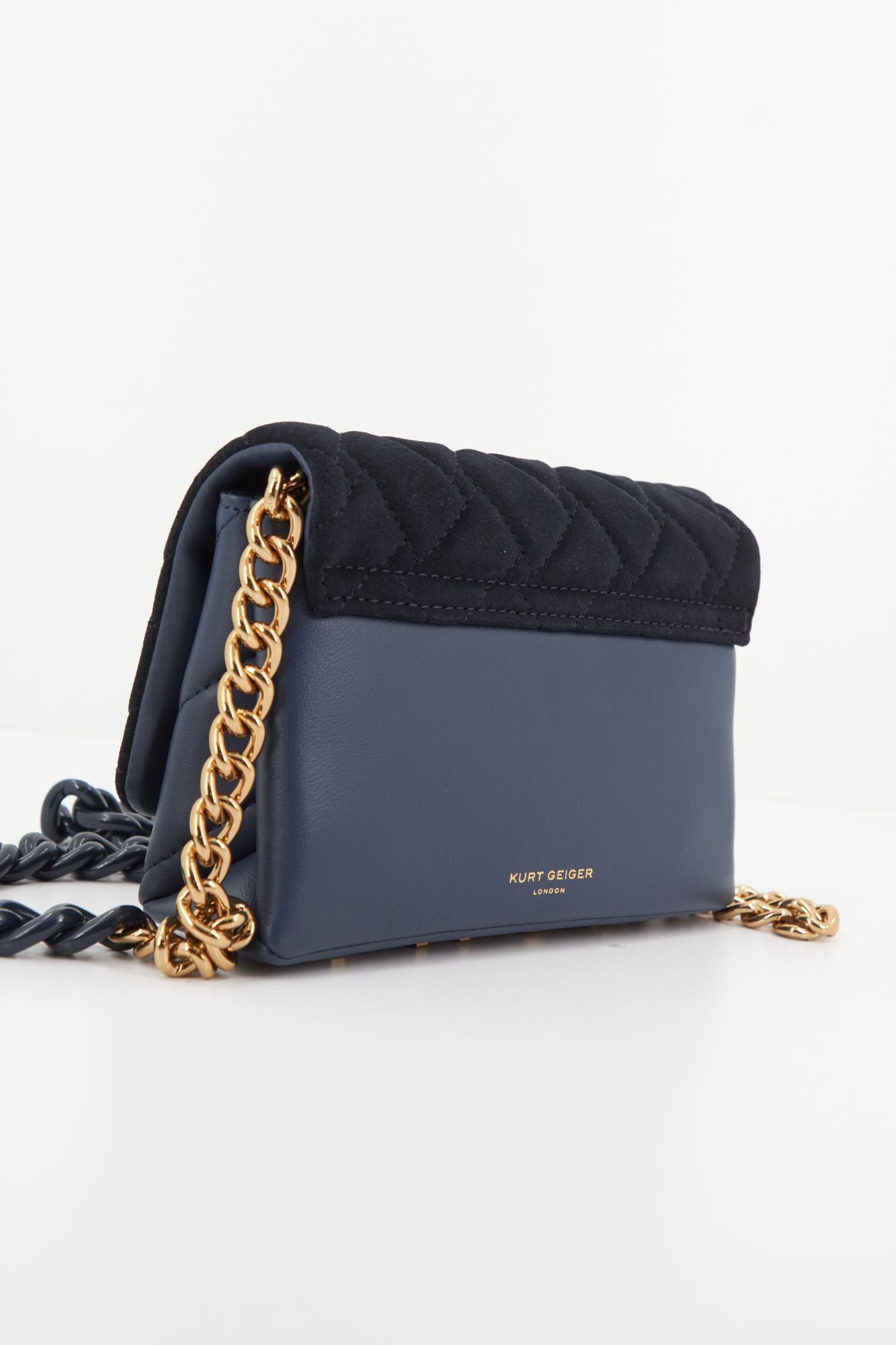 KURT GEIGER LONDON MINI KENSINGTON KUR en color AZUL (2)