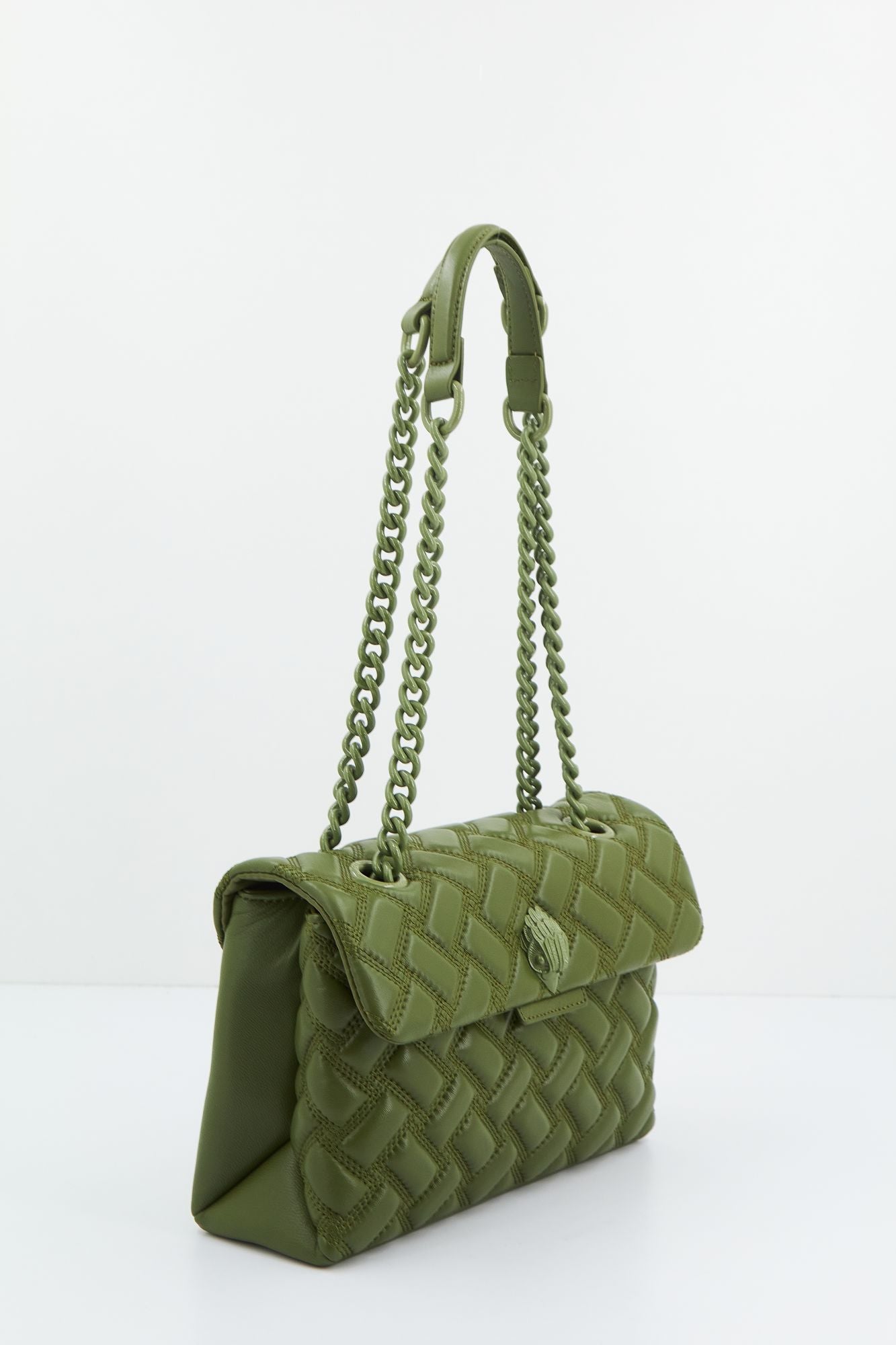 KURT GEIGER LONDON KENSINGTON BAG DREN en color VERDE (2)
