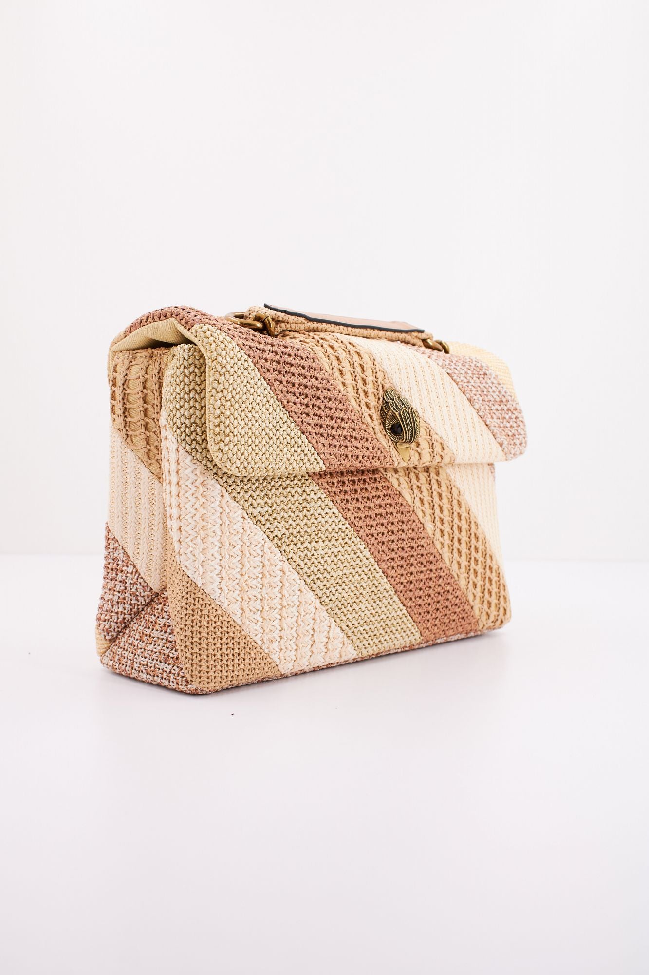 KURT GEIGER LONDON KENSINGTON BAG L en color BEIS (2)
