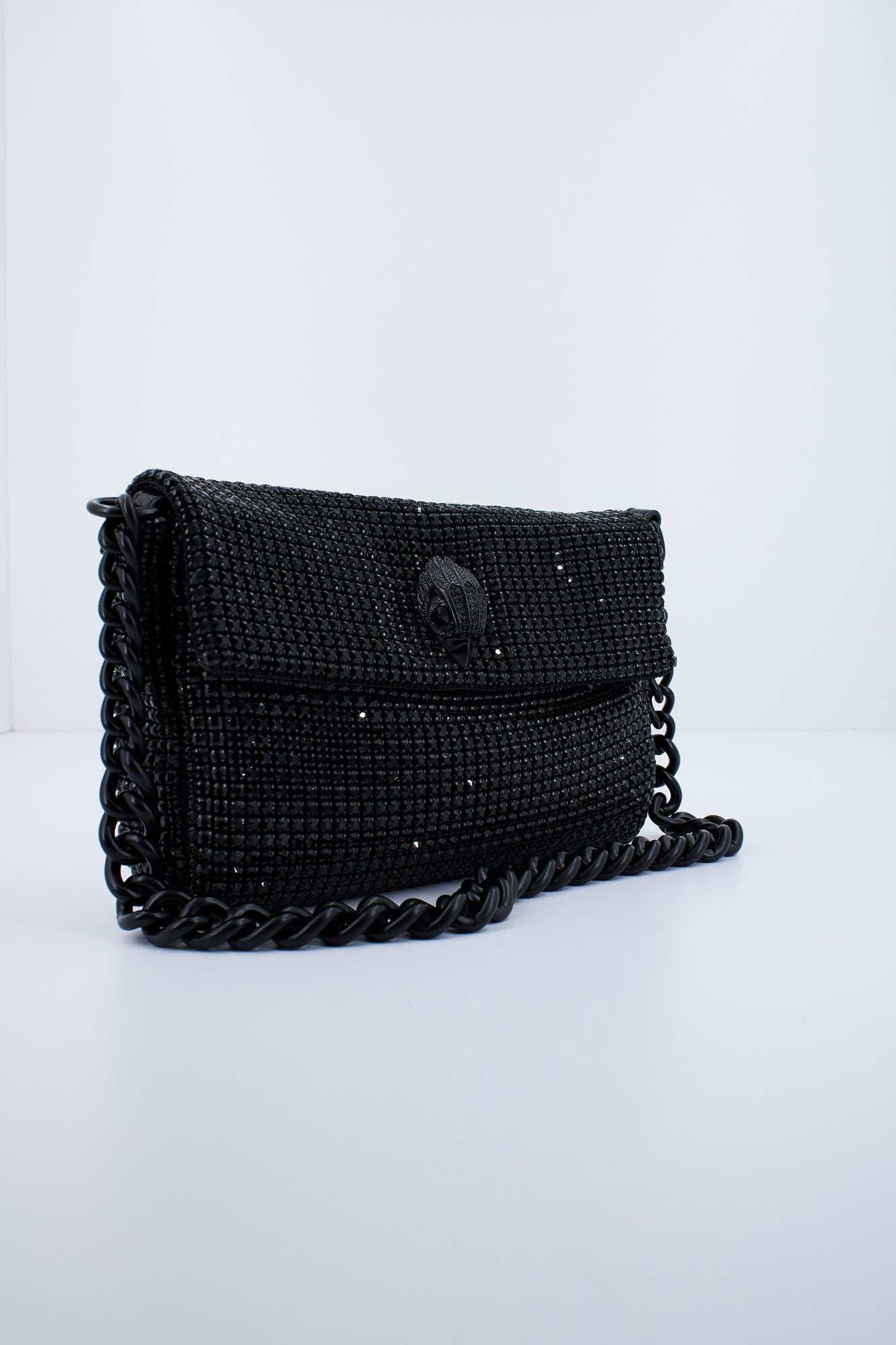 KURT GEIGER LONDON PARTY SHOULDER BAG en color NEGRO (2)