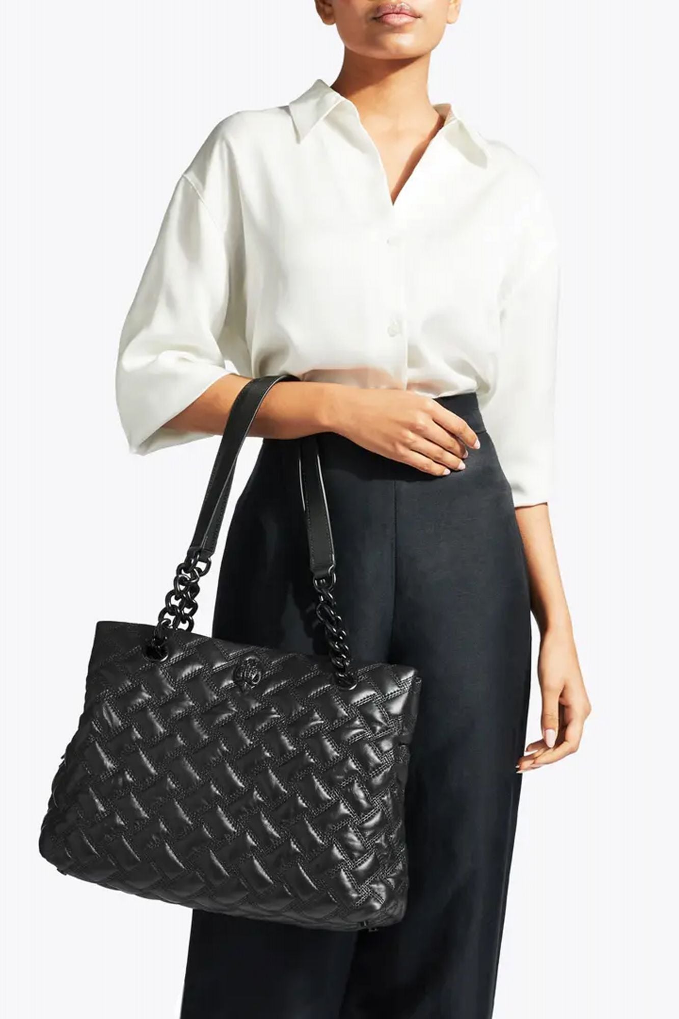 KURT GEIGER LONDON KENSINGTON TOTE en color NEGRO (2)