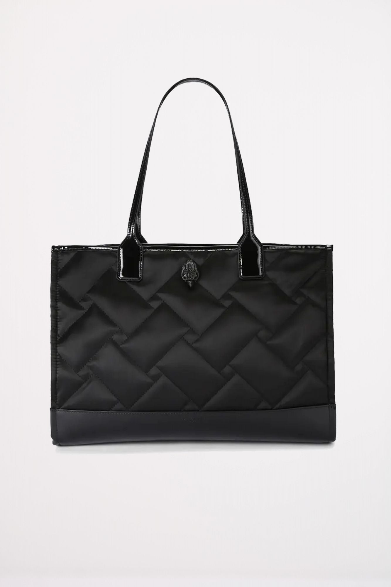 KURT GEIGER LONDON RECYCLED SQ SHOPPER DR en color NEGRO (1)