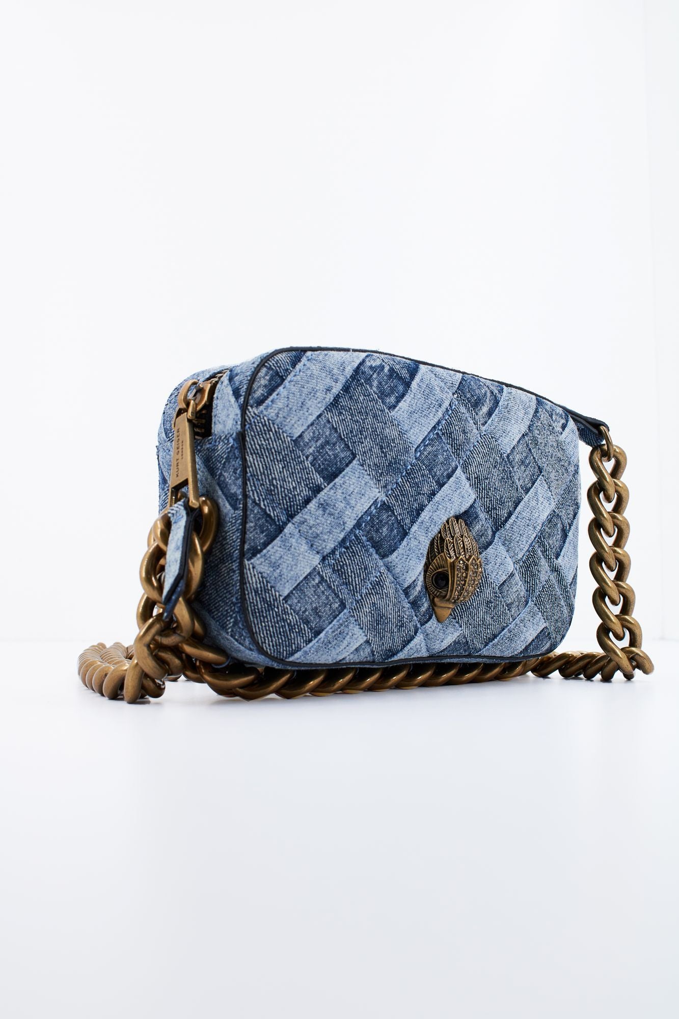 KURT GEIGER LONDON KENSINGTON SM CAMERA CH en color AZUL (3)