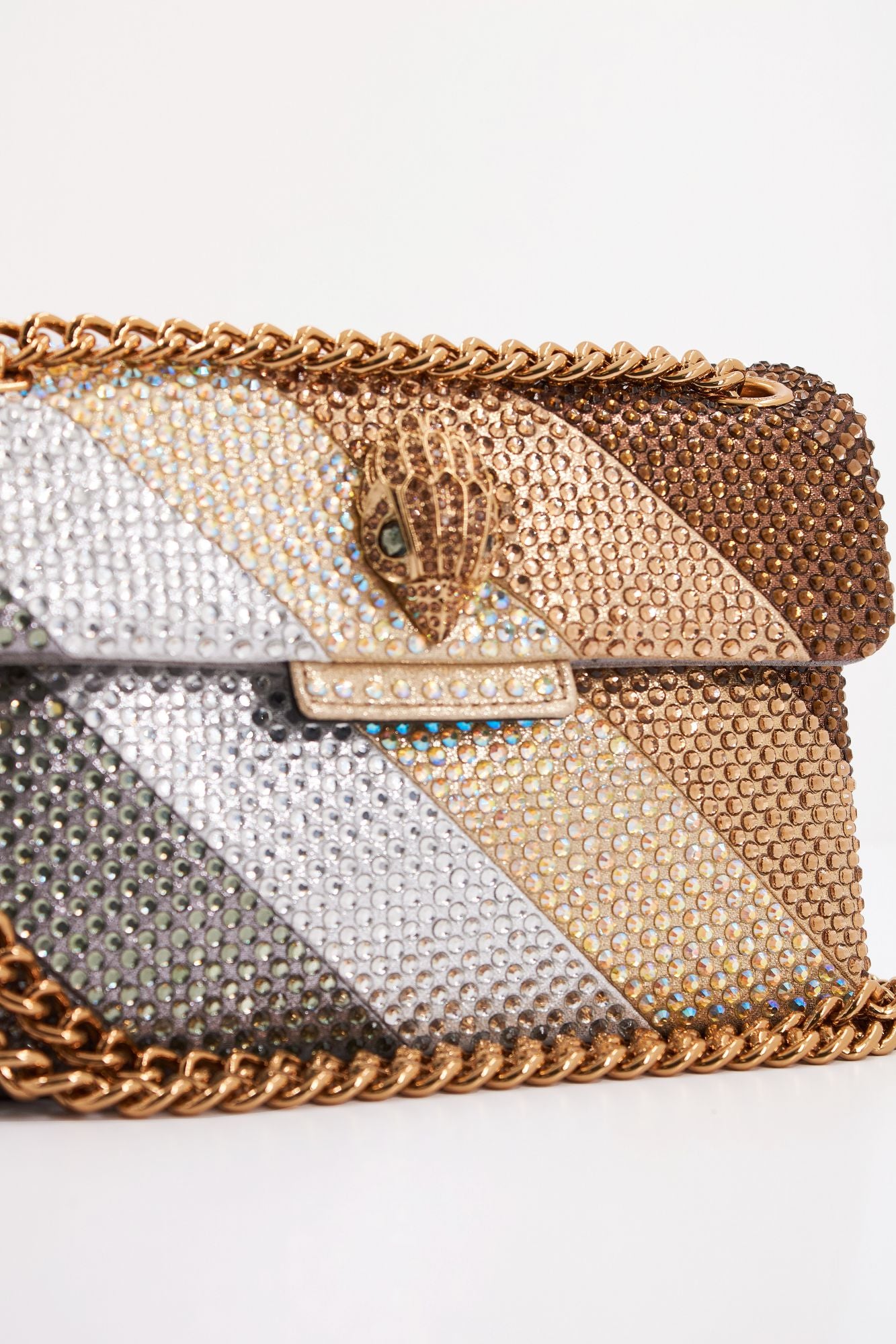 KURT GEIGER LONDON FABRIC MINI KENSINGTONL en color MULTICOLOR (4)