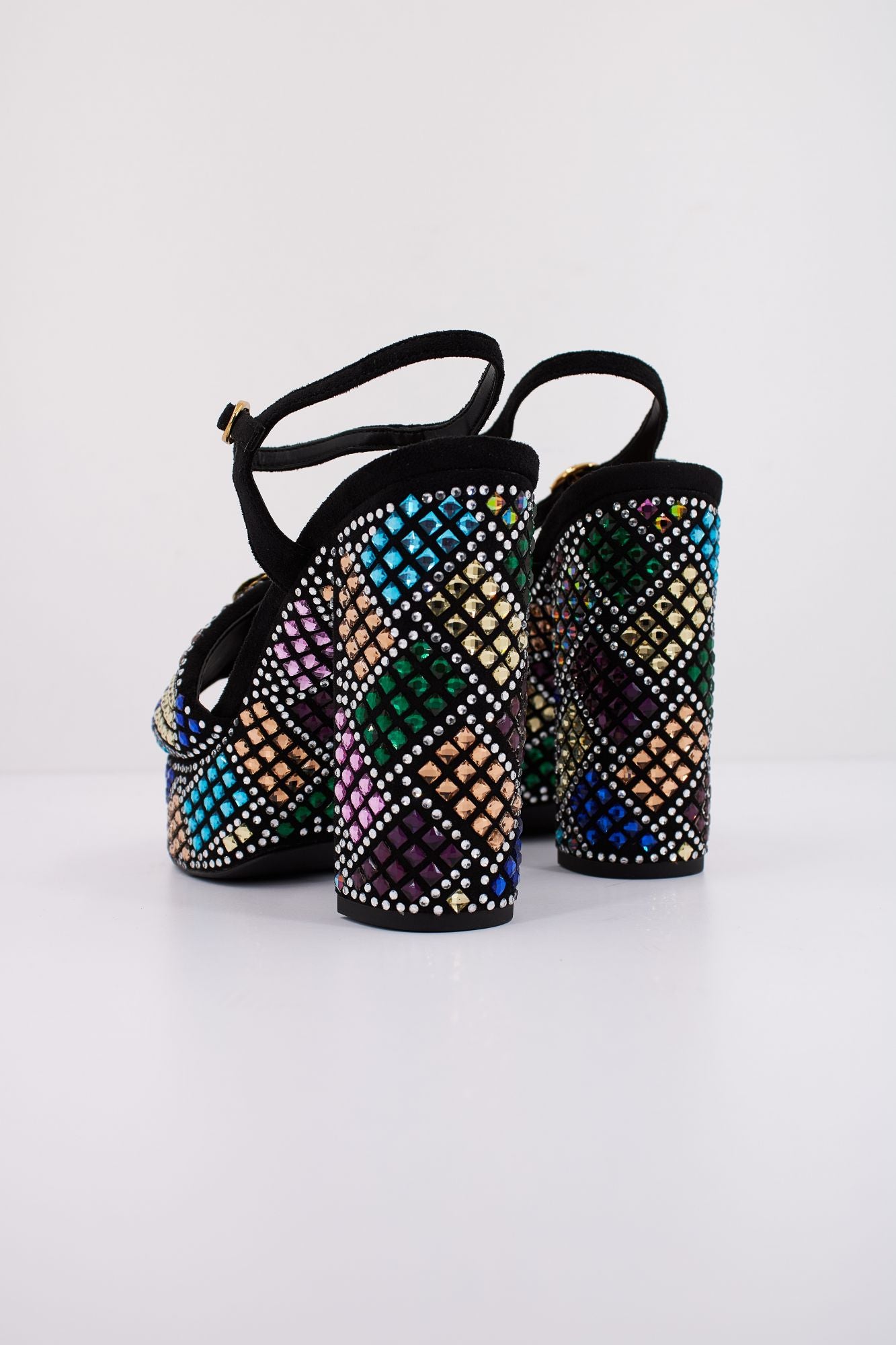 KURT GEIGER LONDON KENSINGTON PLATFORM SDL en color NEGRO (4)