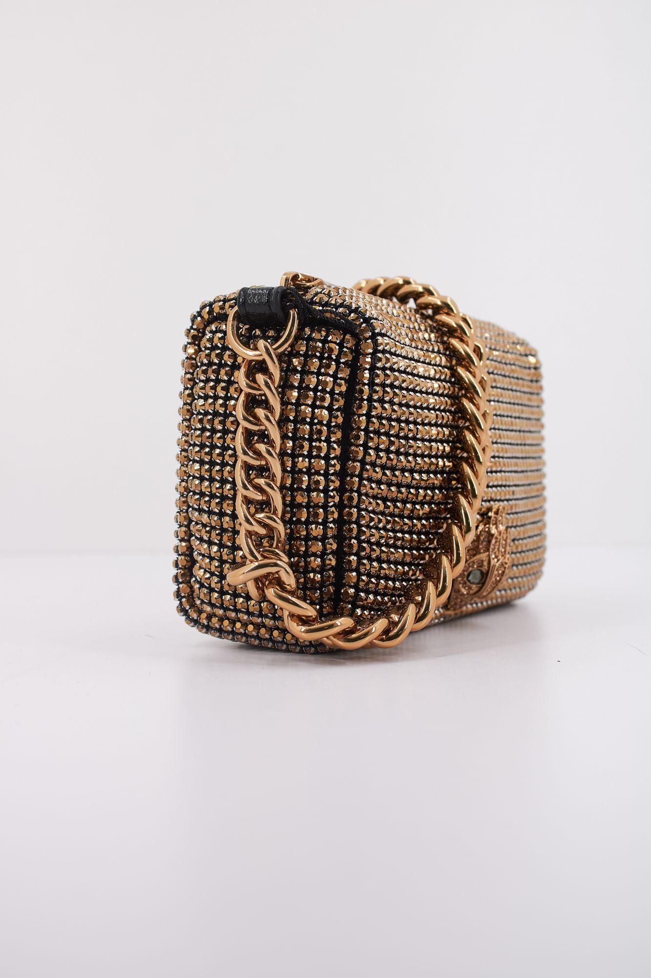 KURT GEIGER LONDON PARTY POUCHETTE en color ORO (3)