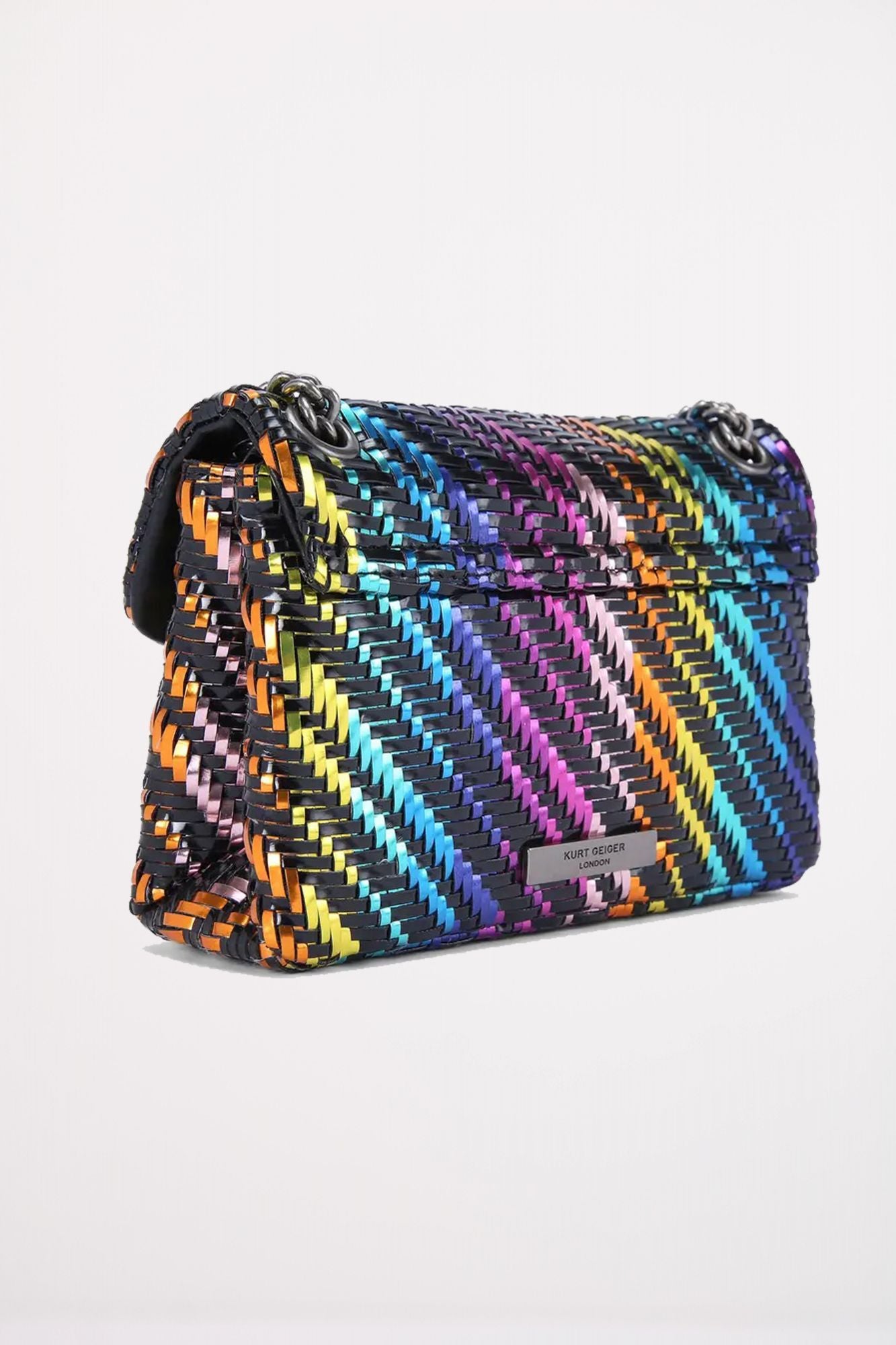KURT GEIGER LONDON MINI KENSINGTON BAG en color NEGRO (3)