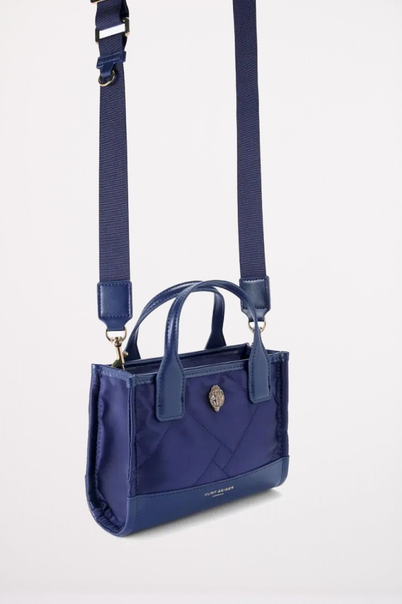 KURT GEIGER LONDON XS RECYCLED SQ SHOPPER en color AZUL (3)