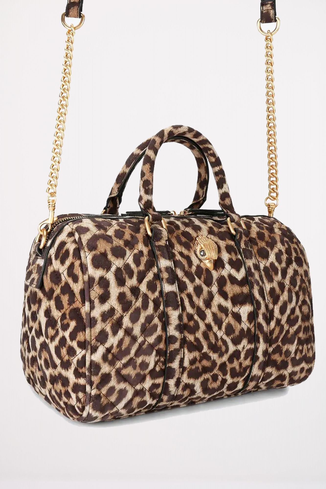 KURT GEIGER LONDON BOLSO KENSINGTON BOSTON en color ANIMAL PRINT (2)