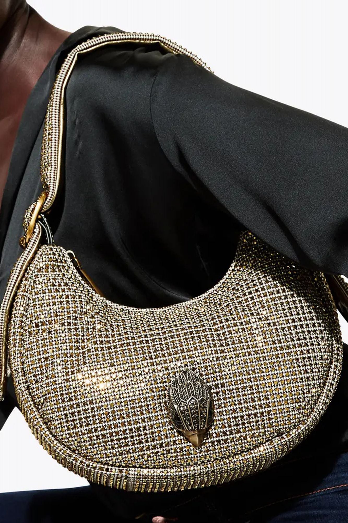 KURT GEIGER LONDON KENSINGTON PUFF SM HOBO en color BEIS (4)