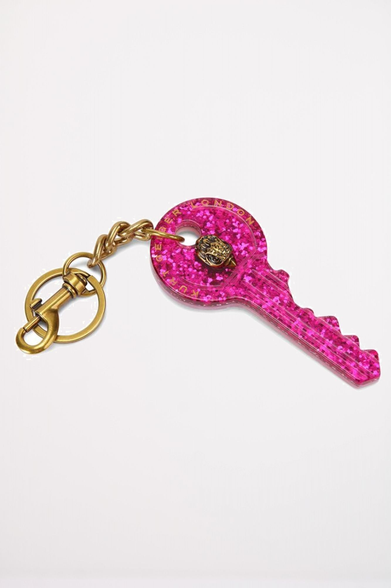 KURT GEIGER LONDON KEY KEYRING en color ROSA (2)