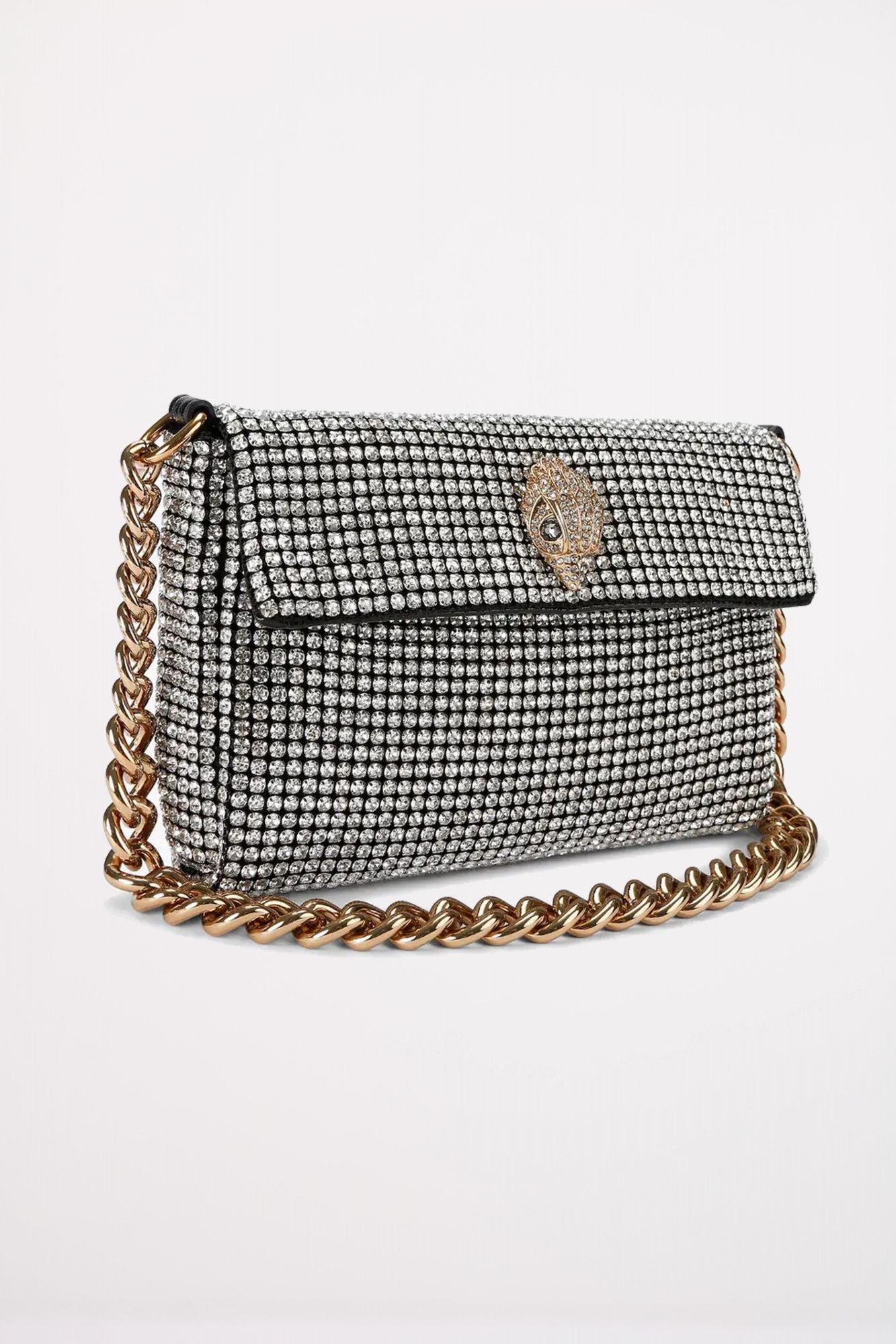 KURT GEIGER LONDON SM PARTY SHOUDLDER en color PLATA (2)