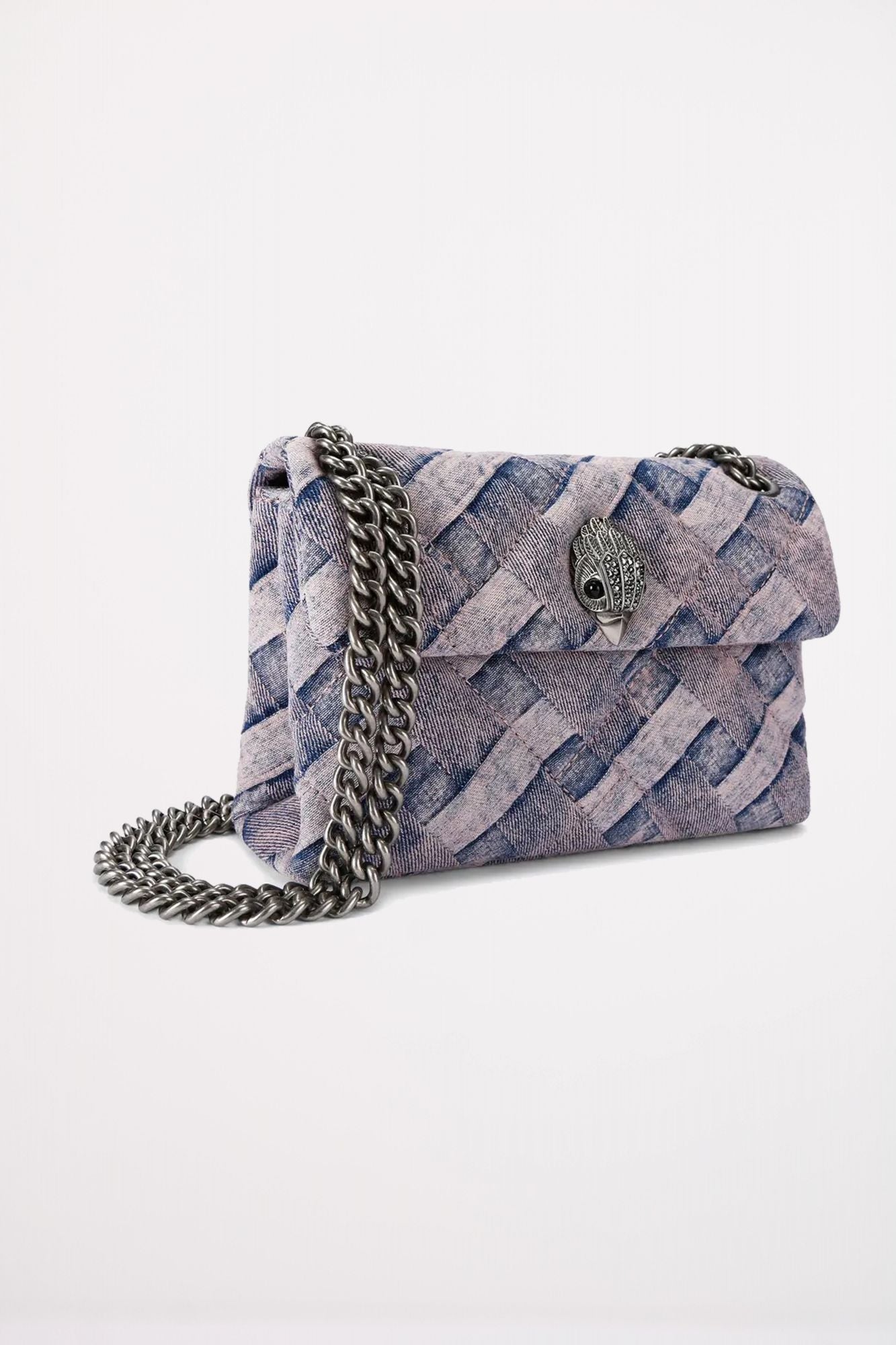 KURT GEIGER LONDON MINI KENSINGTON SOFT BAG en color ROSA (2)