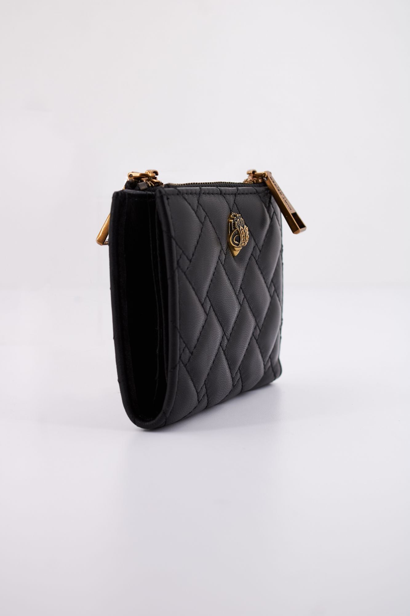 KURT GEIGER LONDON MONEDERO MINI PURSE en color NEGRO (2)