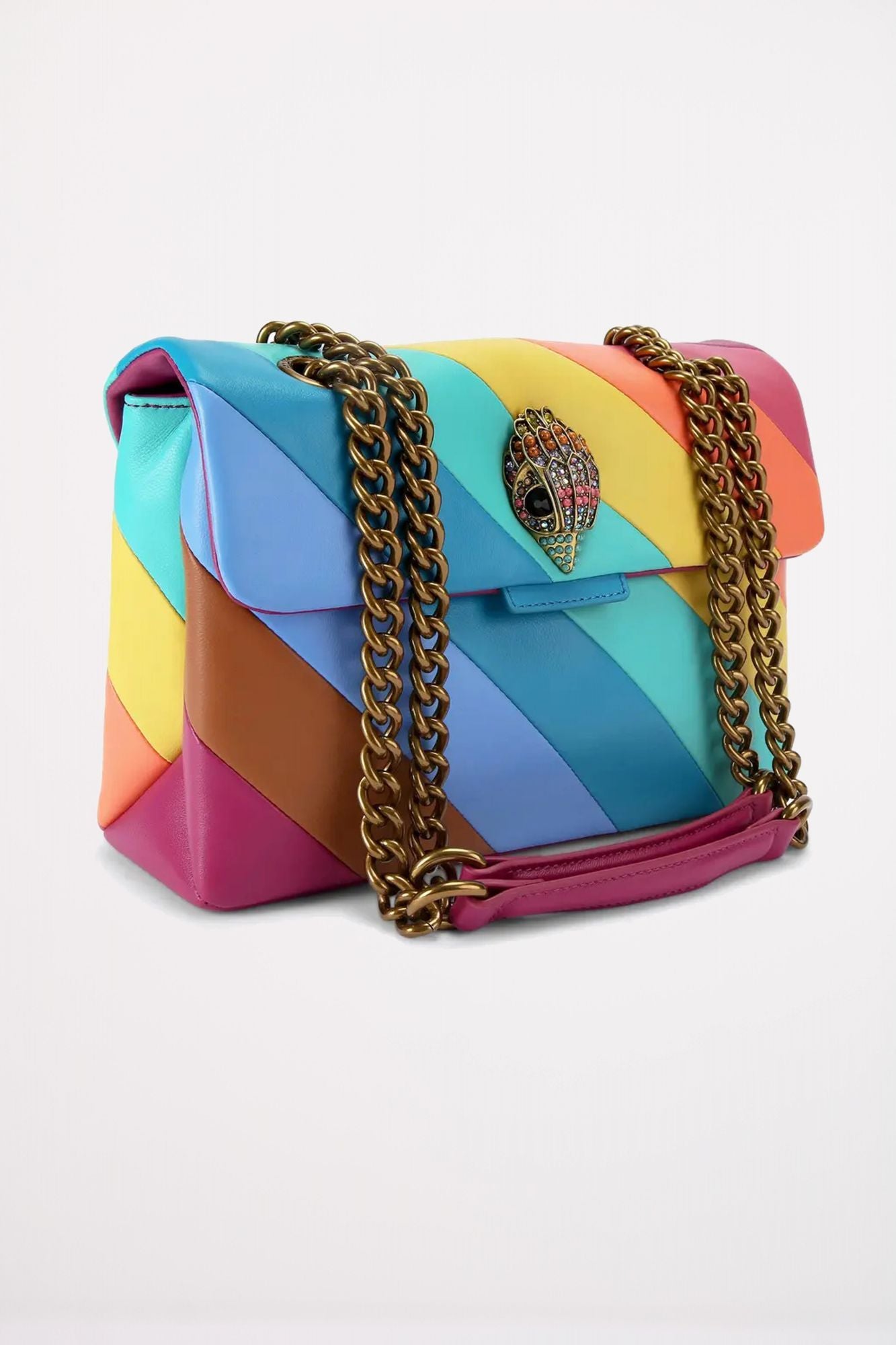 KURT GEIGER LONDON LEATHER KENSINGTON BAG en color MULTICOLOR (2)